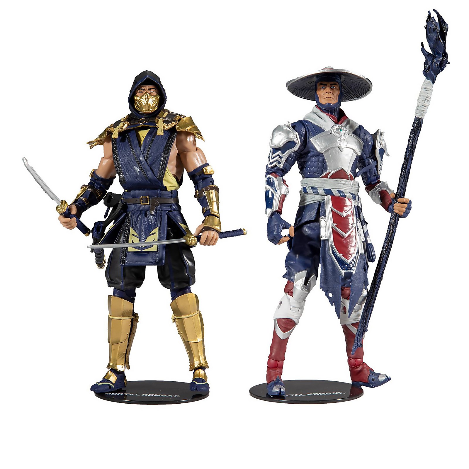 McFarlane Toys Mortal Kombat 2Pk - Scorpion & Raiden Action Figure