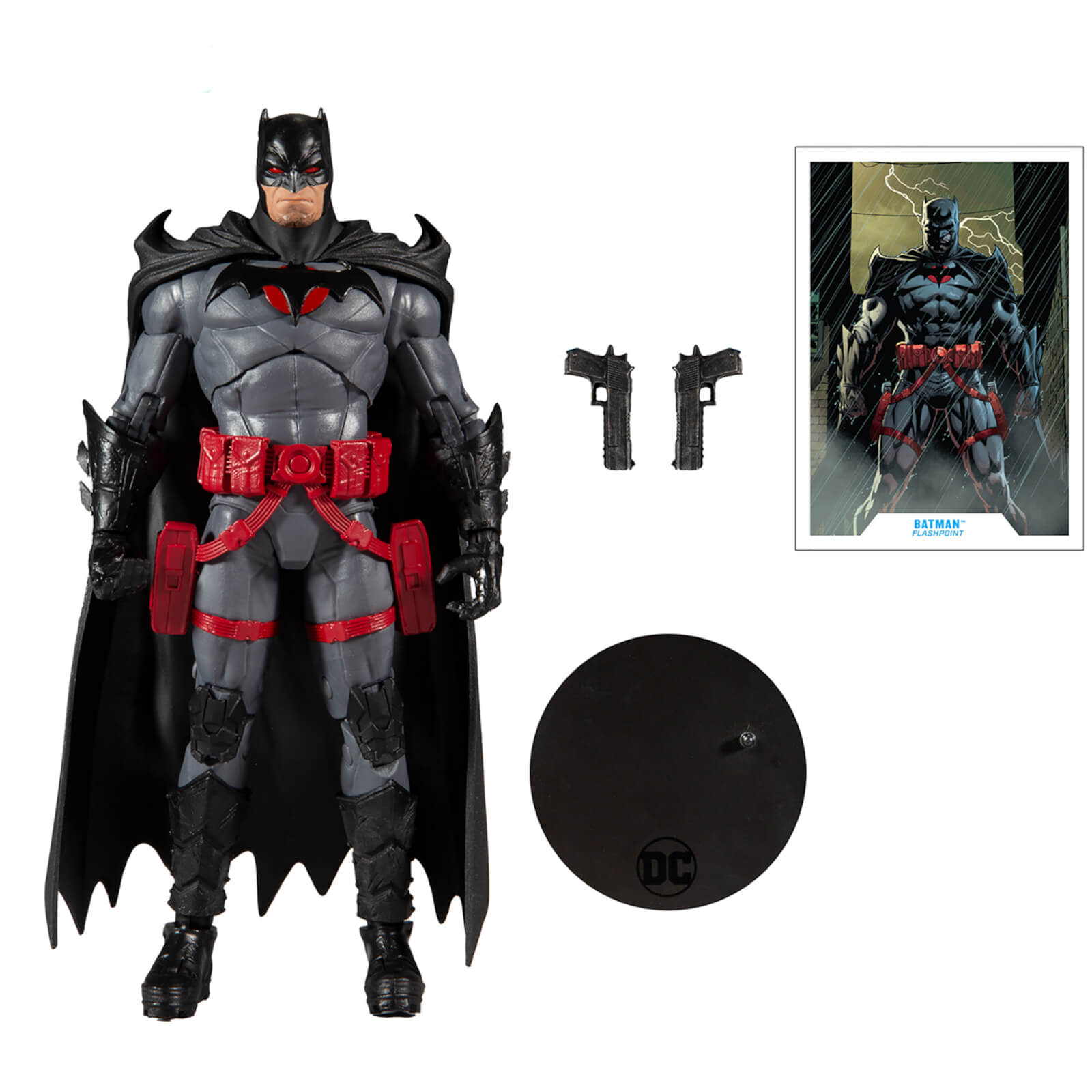 McFarlane DC Multiverse 7 Figure Flashpoint Batman Action Figure