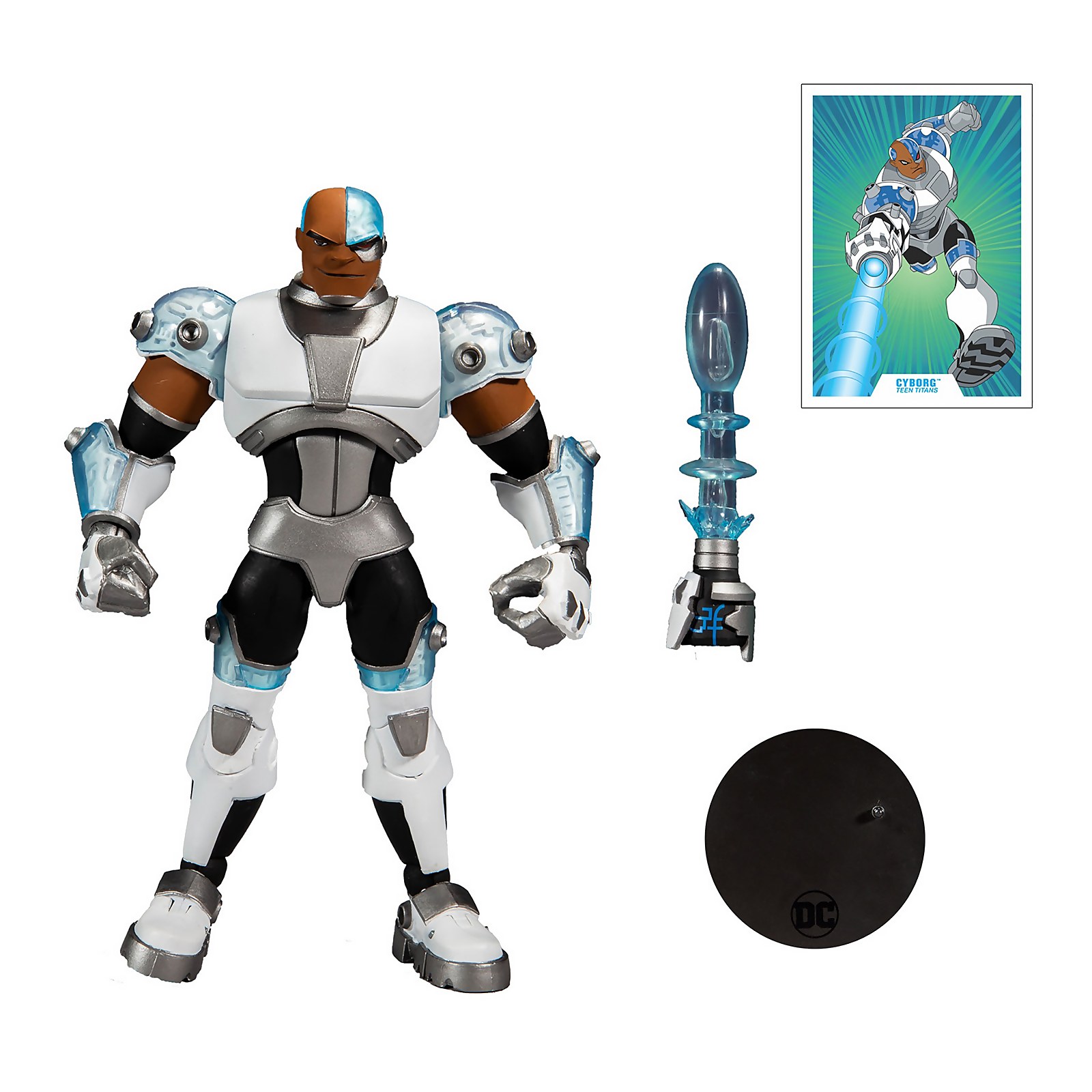 McFarlane Toys DC Multiverse Animated 7  Action Figures - Wv2 - Animated Cyborg Action Figure