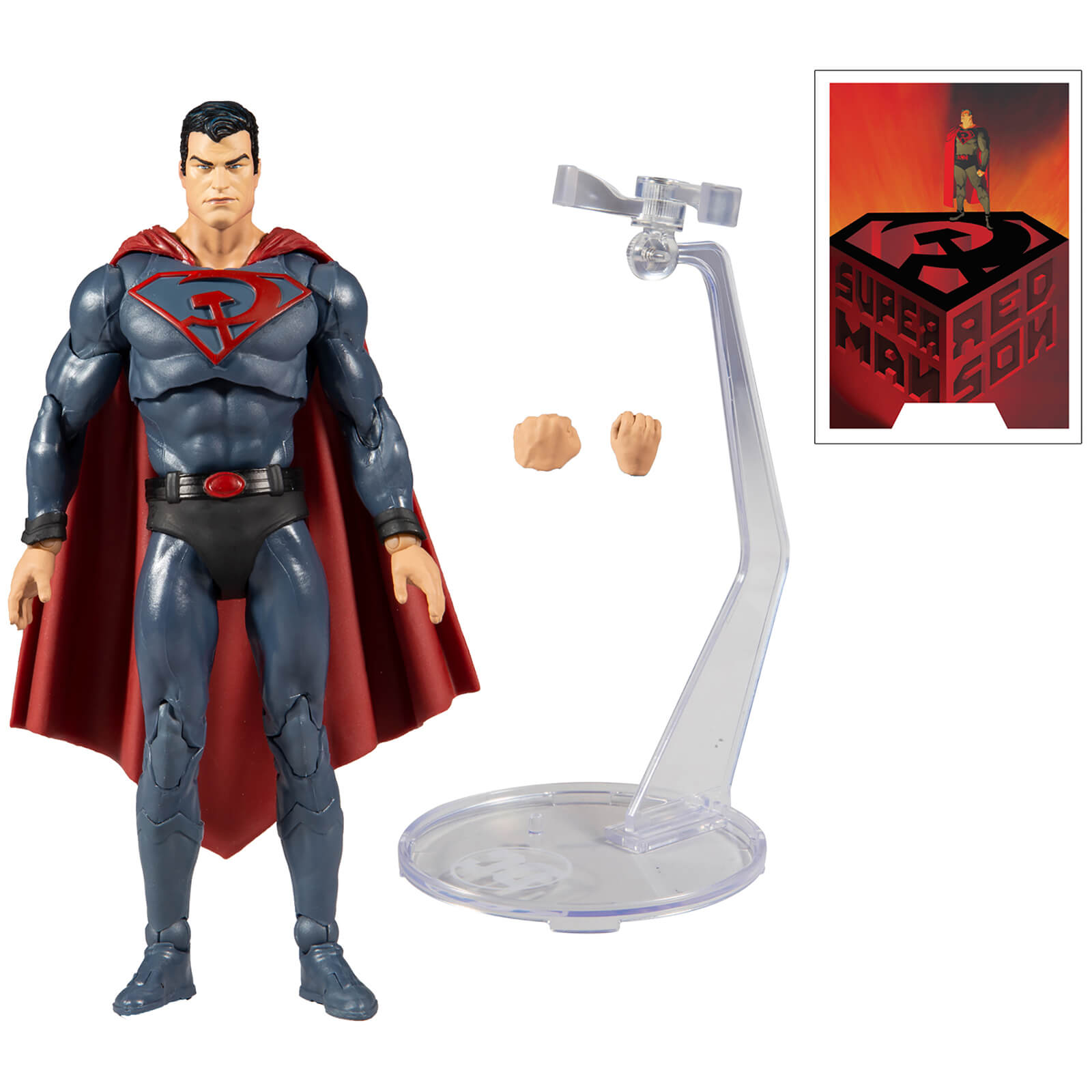 McFarlane DC Multiverse 7 Figures -Red Sun Superman -Variant Action Figure