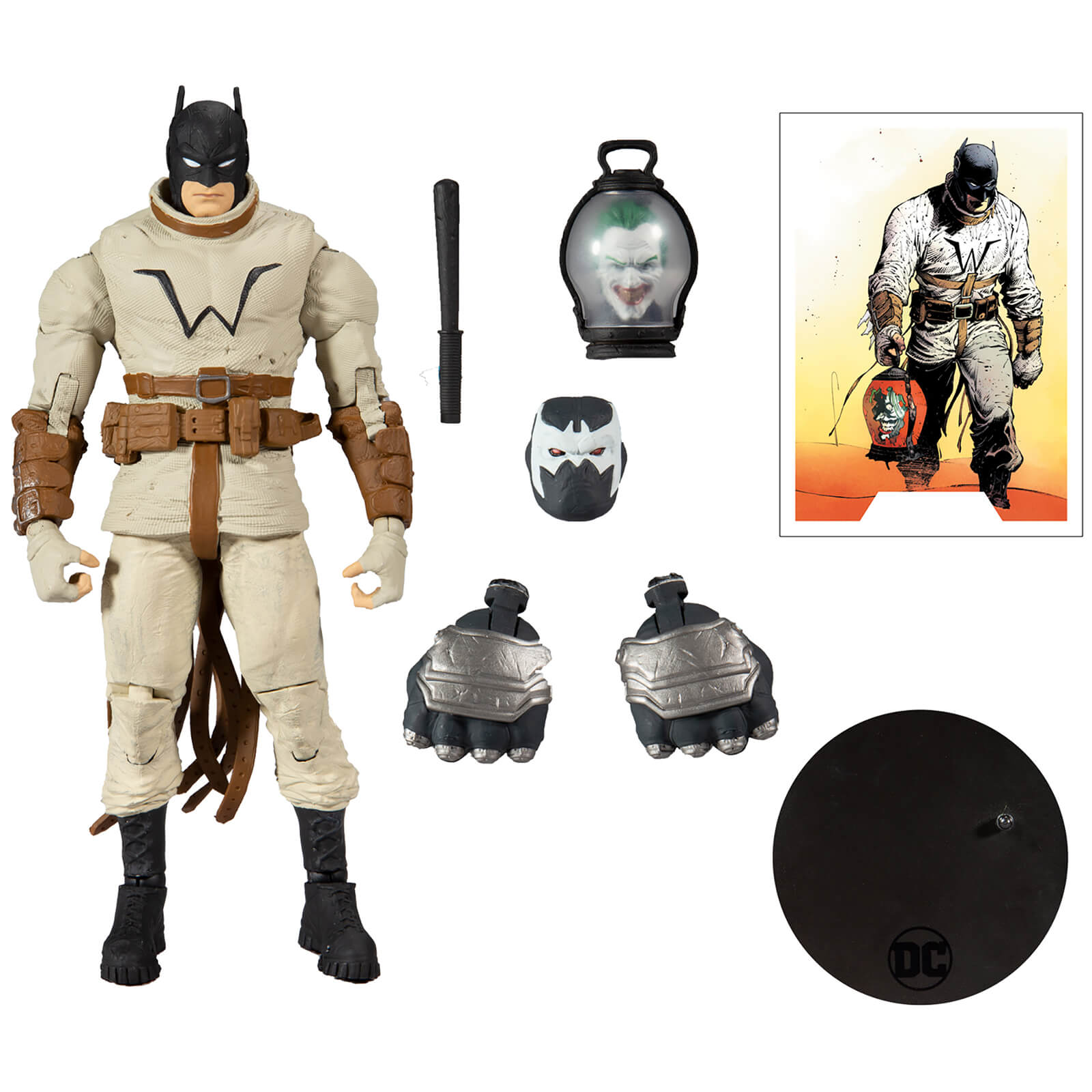 McFarlane Toys DC Build-A 7 Figures Wv3 - Last Knight On Earth - Bruce Wayne Action Figure