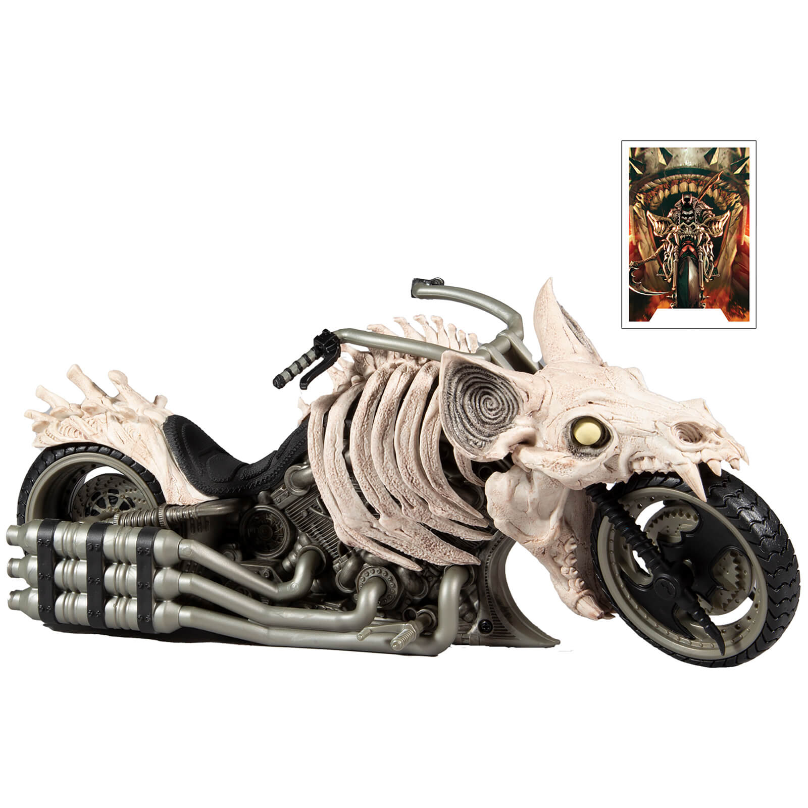 McFarlane DC Multiverse Vehicles - Batman Death Metal Motorcycle Action Figure