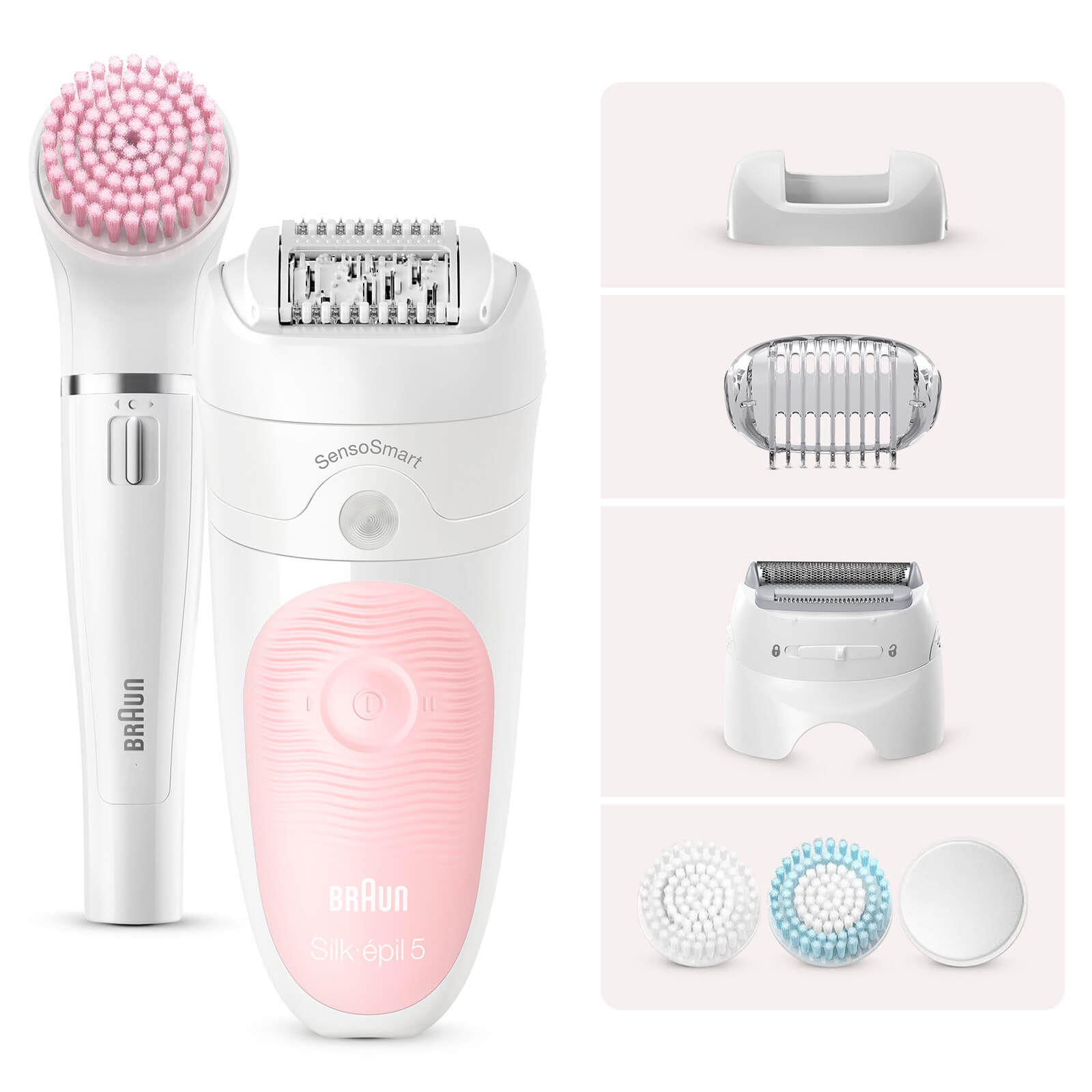 

Braun Silk-épil 5 Epilator Beauty Set with 6 extras and FaceSpa