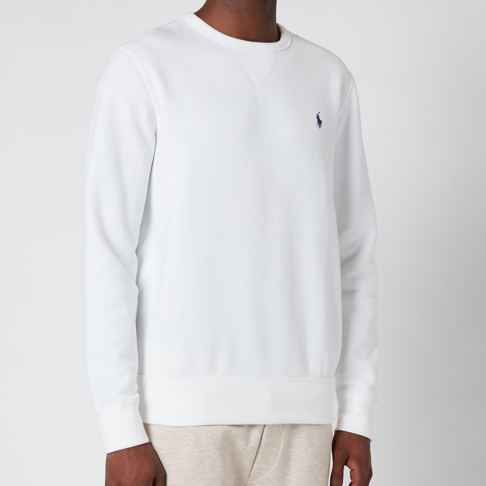Polo Ralph Lauren Das Sweatshirt Rl Aus Fleece - White - L