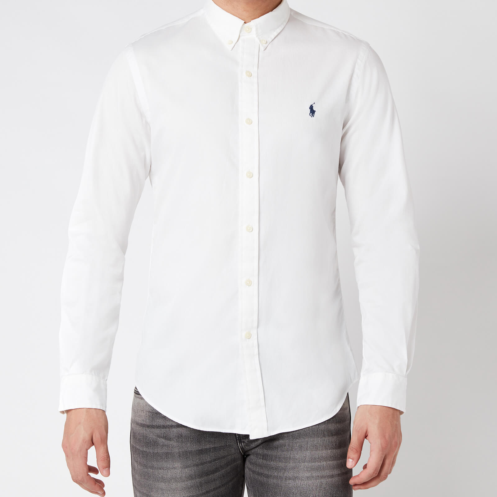 Polo Ralph Lauren Men's Slim Fit Chino Shirt - White - XL