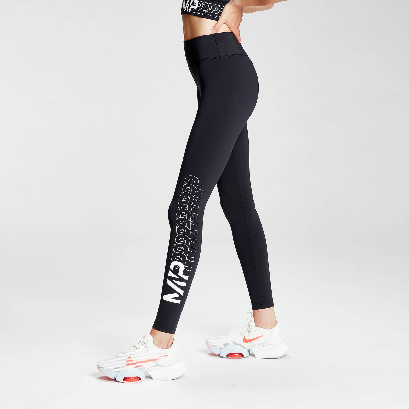 

MP Women's Fade Graphic Training Leggings - Black - M