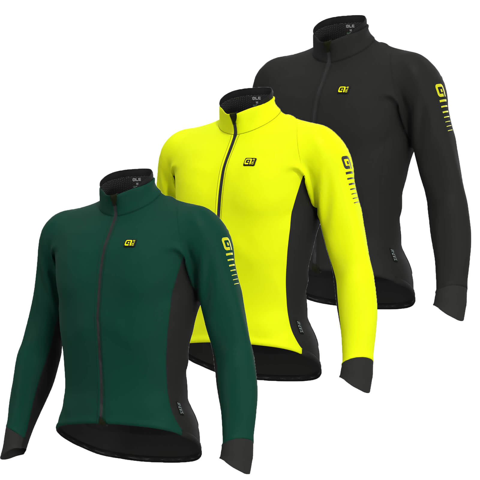 Alé Clima Protection 2.0 Wind Race Jacket – M – Fluro Yellow
