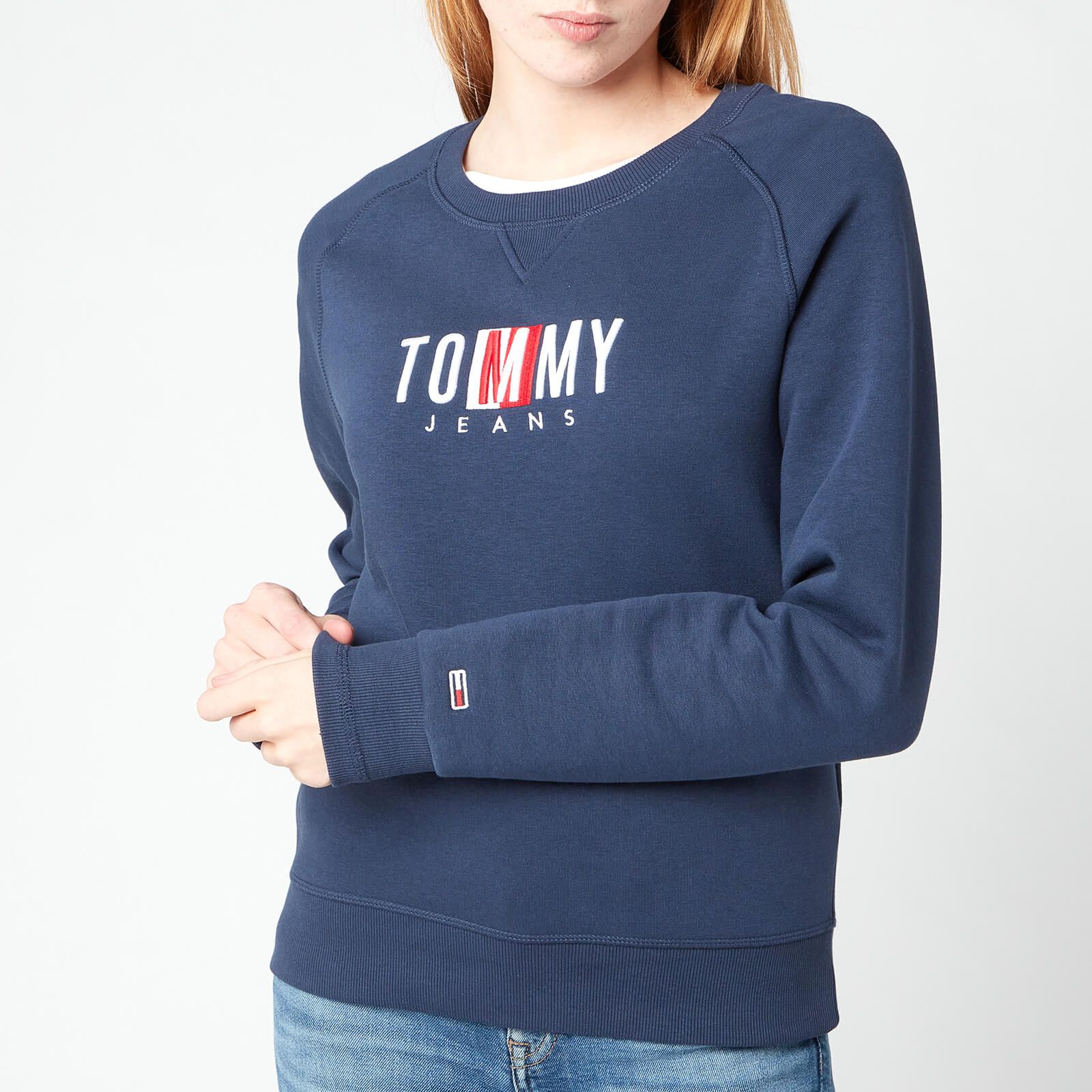 Tommy Jeans Women's TJW Bxy Timeless Sweatshirt - Twilight Navy - XS