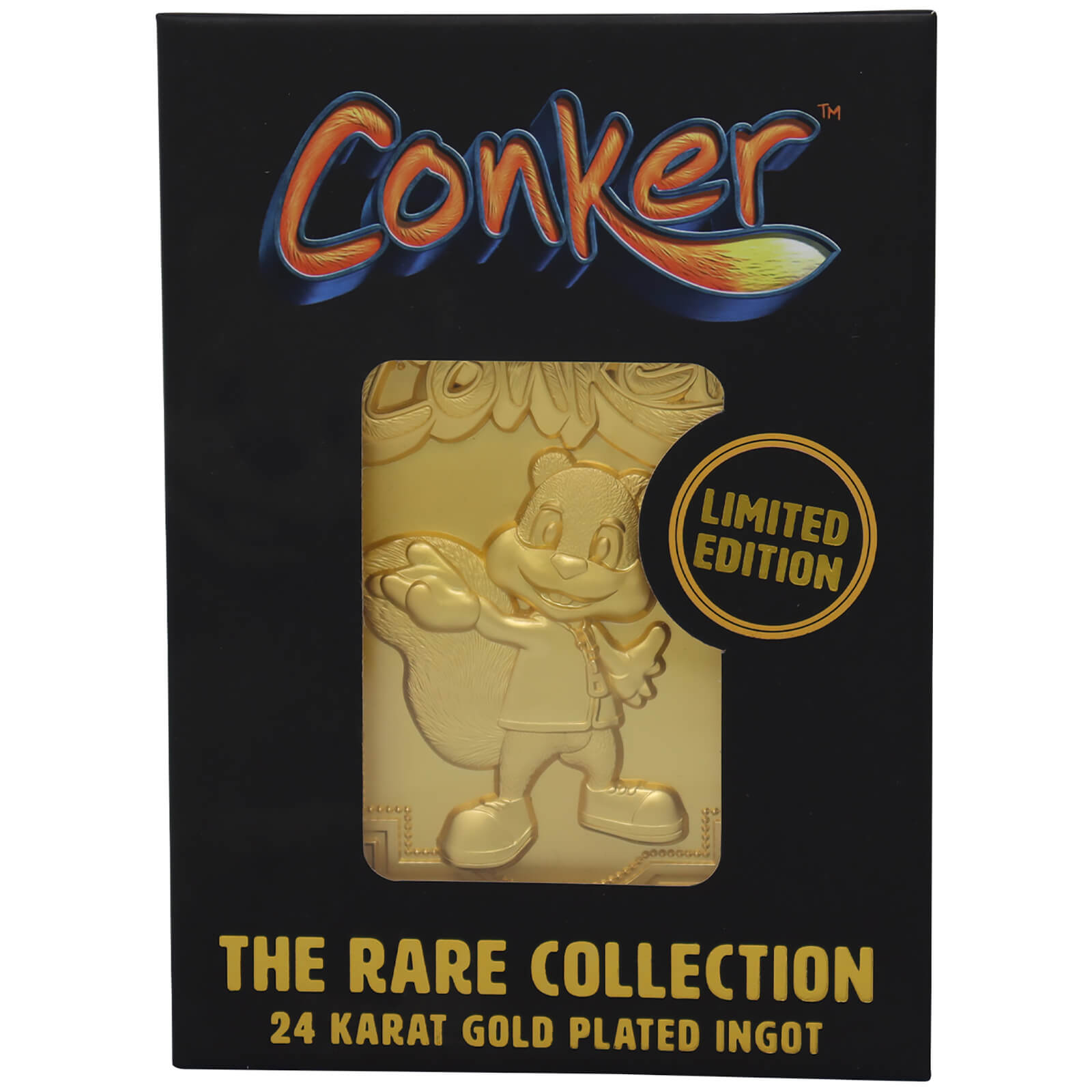 Photos - Other Souvenirs The Rare Collection - Conker 24k Gold Plated Ingot RAR-ING3