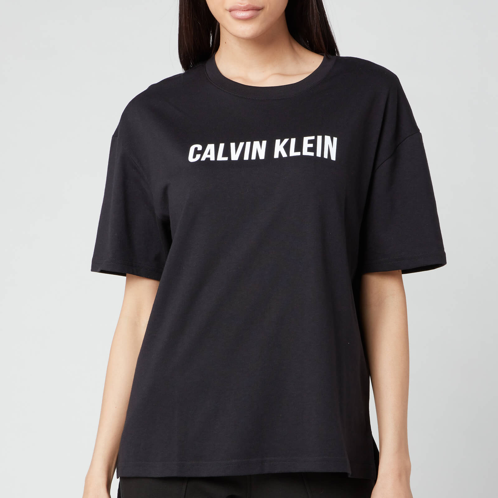 Calvin Klein Performance Women's Logo Boyfriend T-Shirt - CK Black - XS