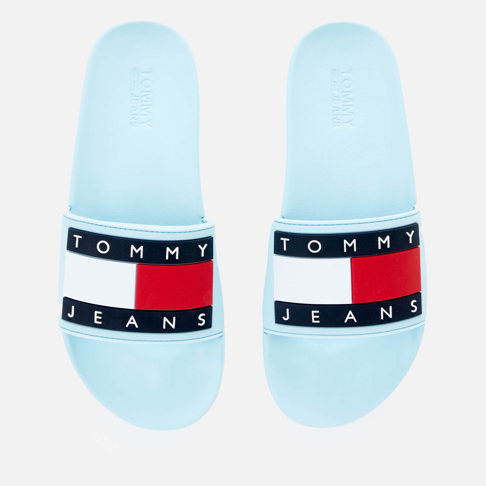 Tommy Jeans Women's Flag Pool Slide Sandals - Sail Blue - UK 4