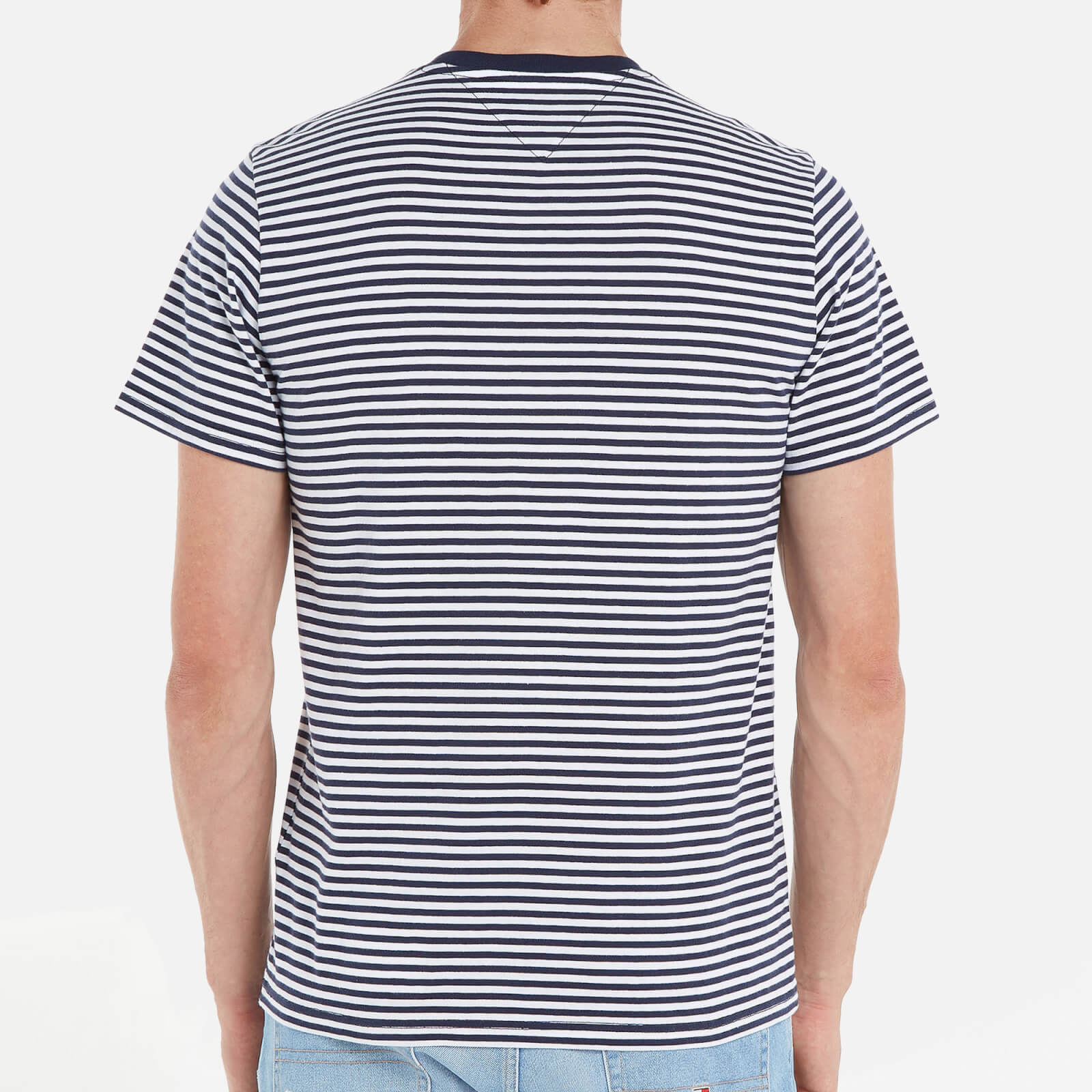 Tommy Jeans Men's Classic Slim Fit Stripe T-Shirt - Twilight Navy - M