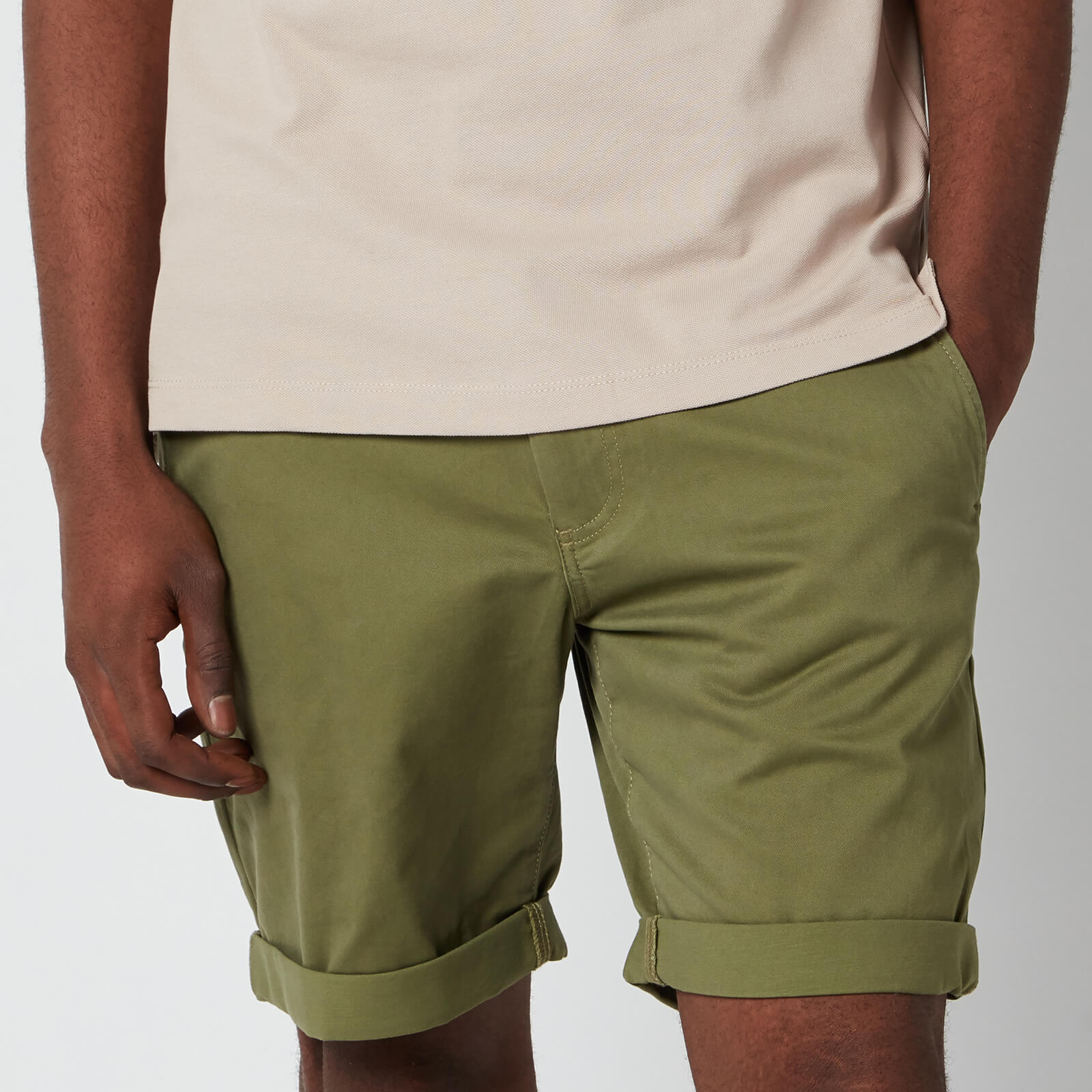 Tommy Jeans Men's Stanton Chino Shorts - Uniform Olive - W30