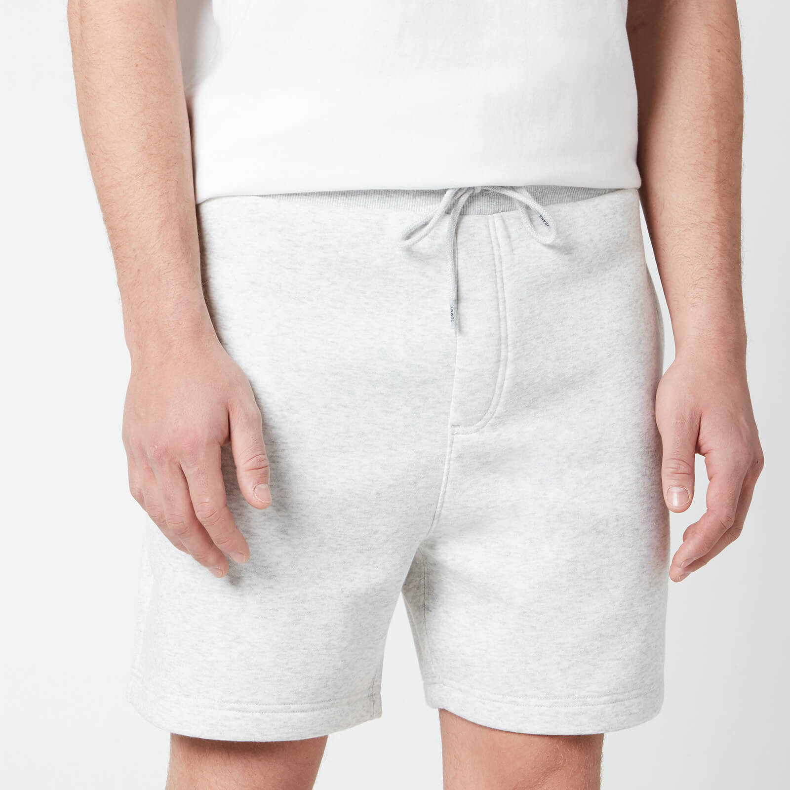 Tommy Jeans Men's Classic Beach Shorts - Silver Grey HTR - S