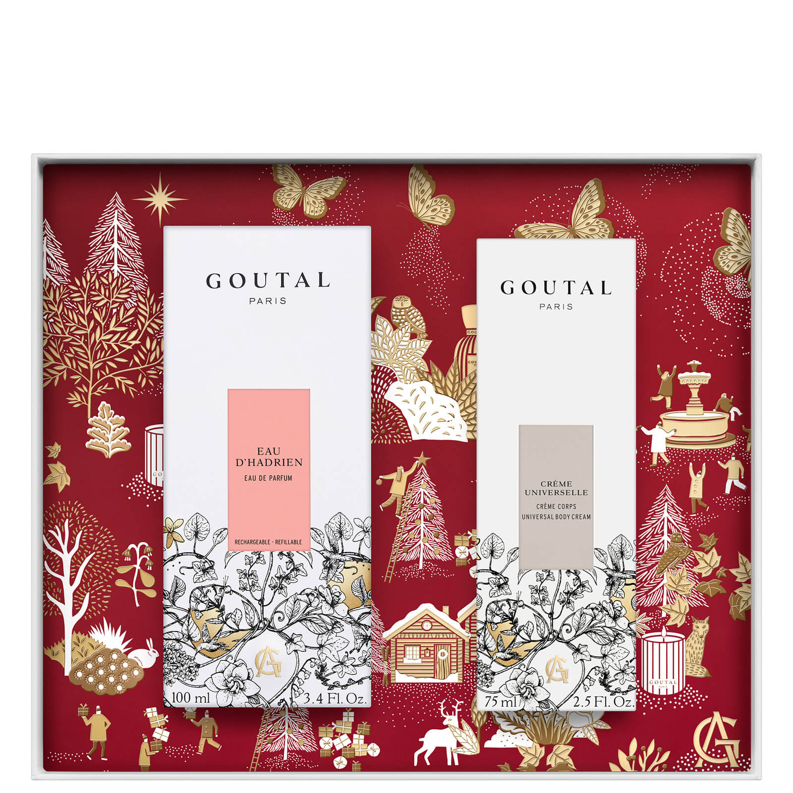Eau d'Hadrien Eau de Parfum 100ml + 75ml Crème Universelle - 2020