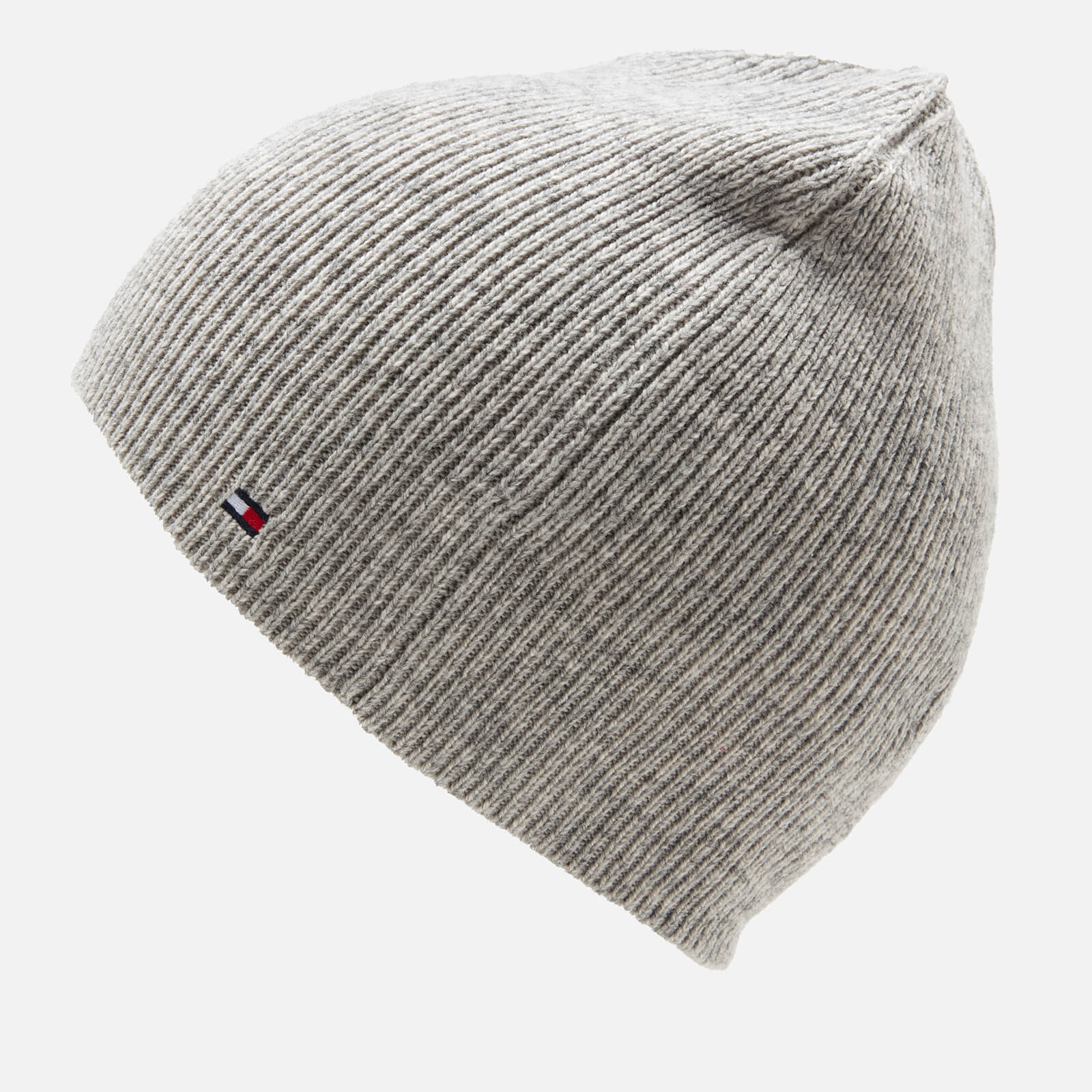 Tommy Hilfiger Women's Flag Knit Beanie - Dark Grey Melange