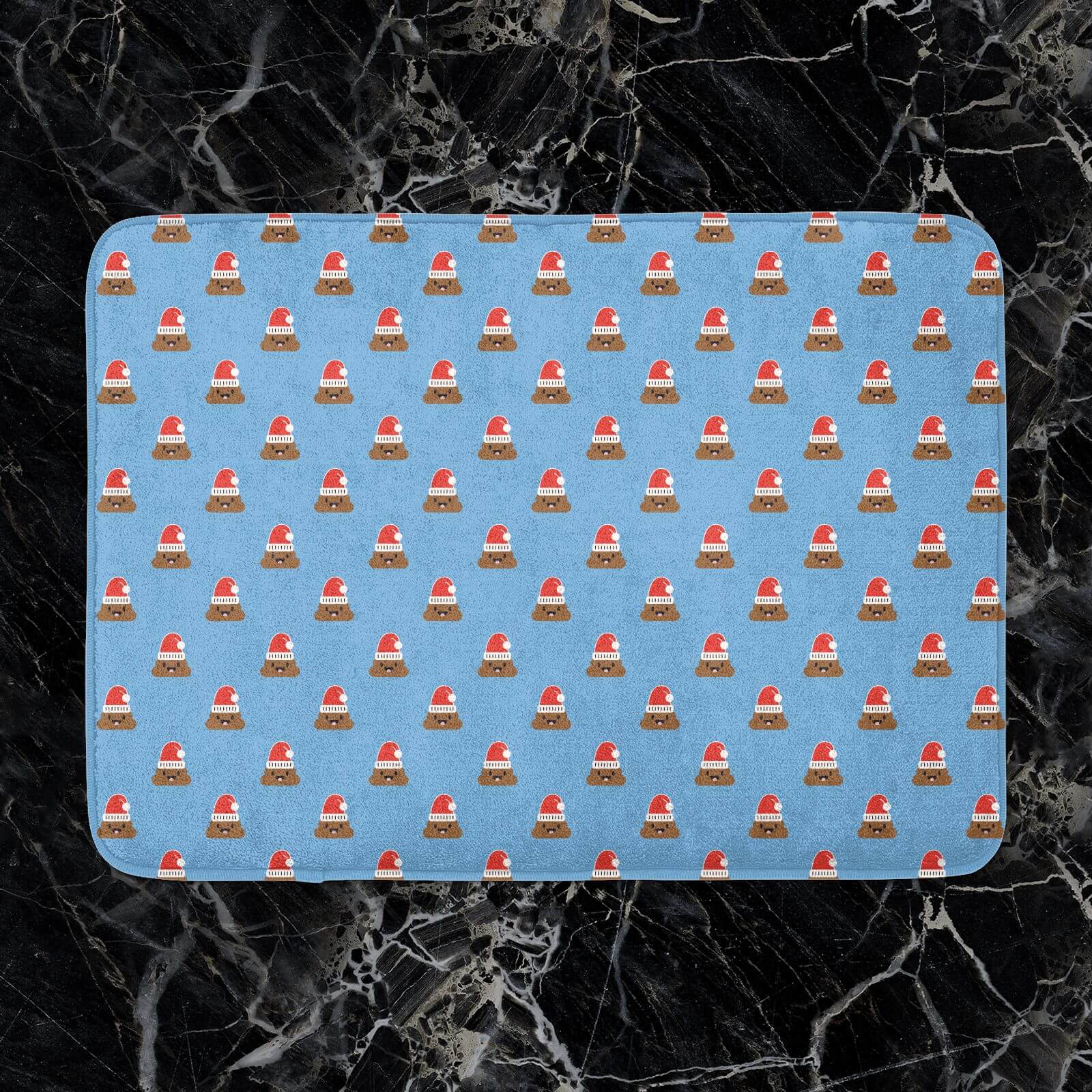 Christmas Poo Bath Mat