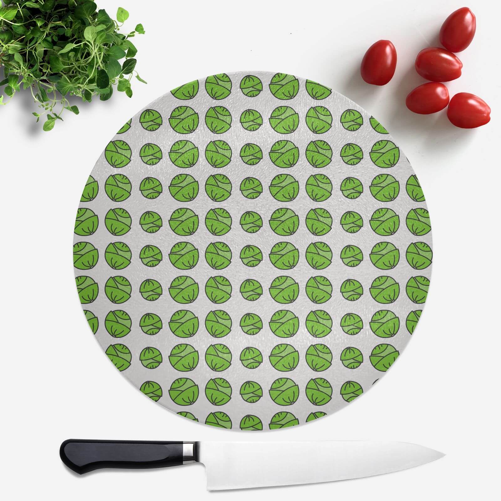 Sprouts Round Chopping Board