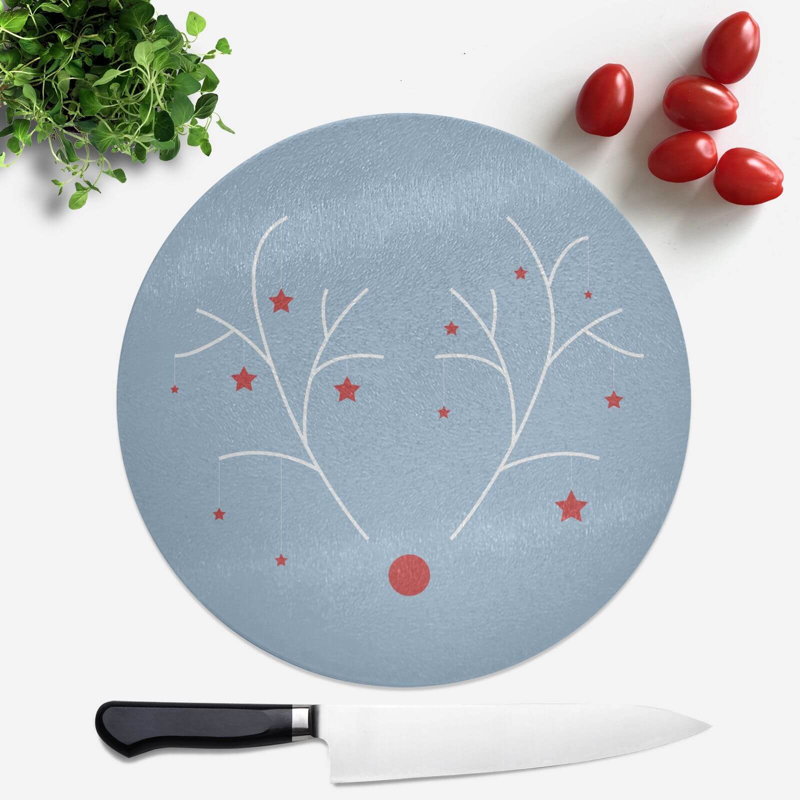 Rudolph Round Chopping Board