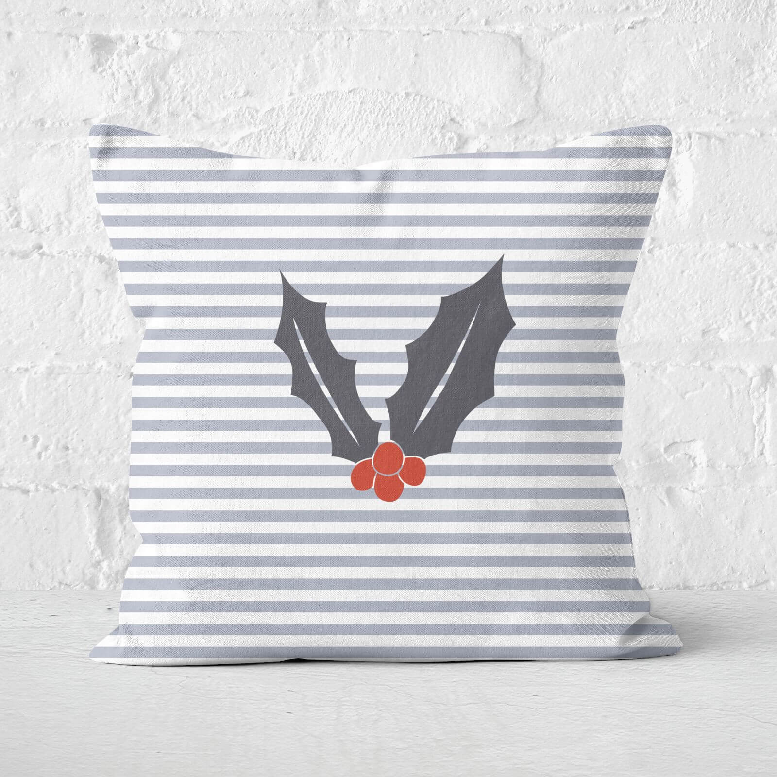 Holly Stripes Square Cushion - 60x60cm - Soft Touch