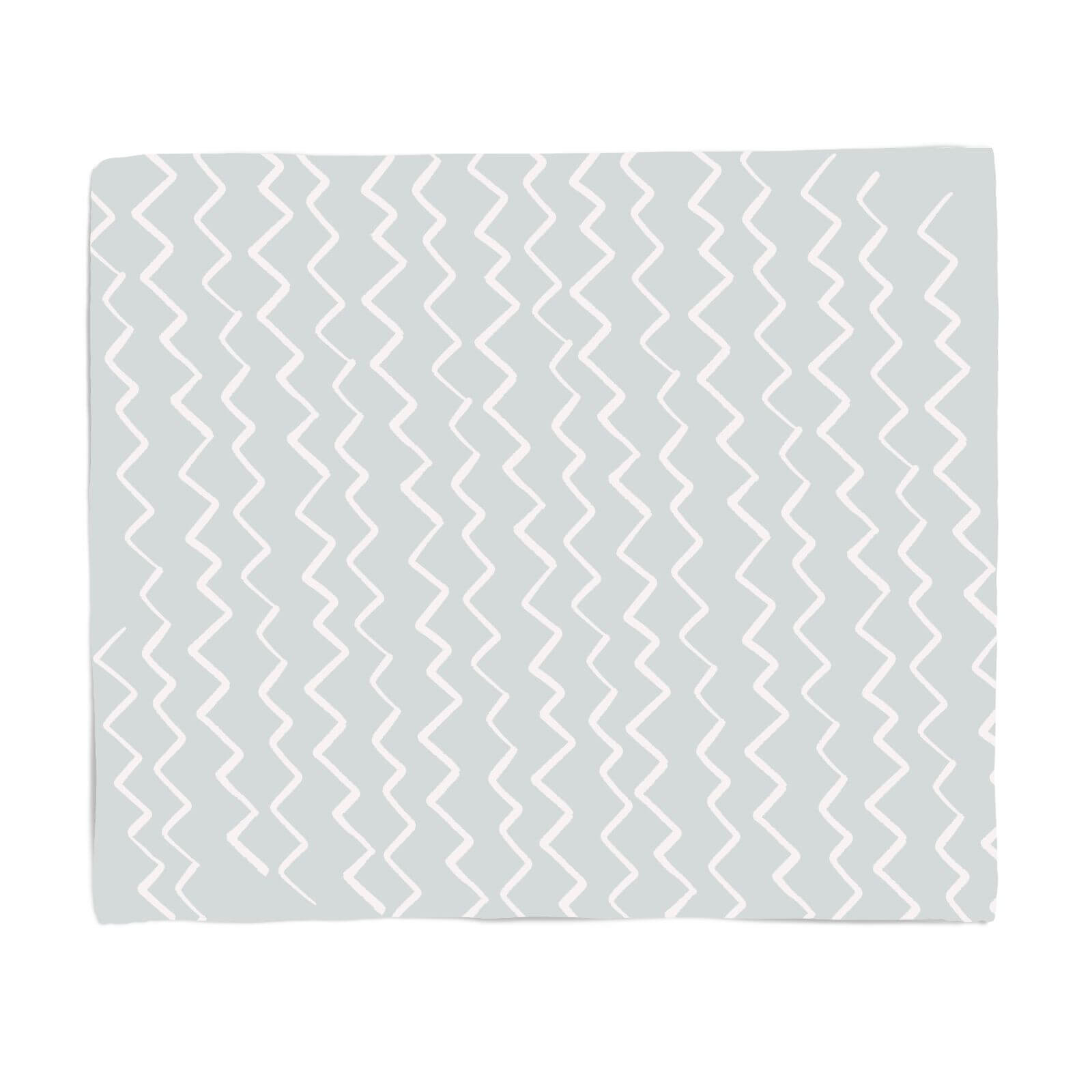 Wavy Lines Fleece Blanket