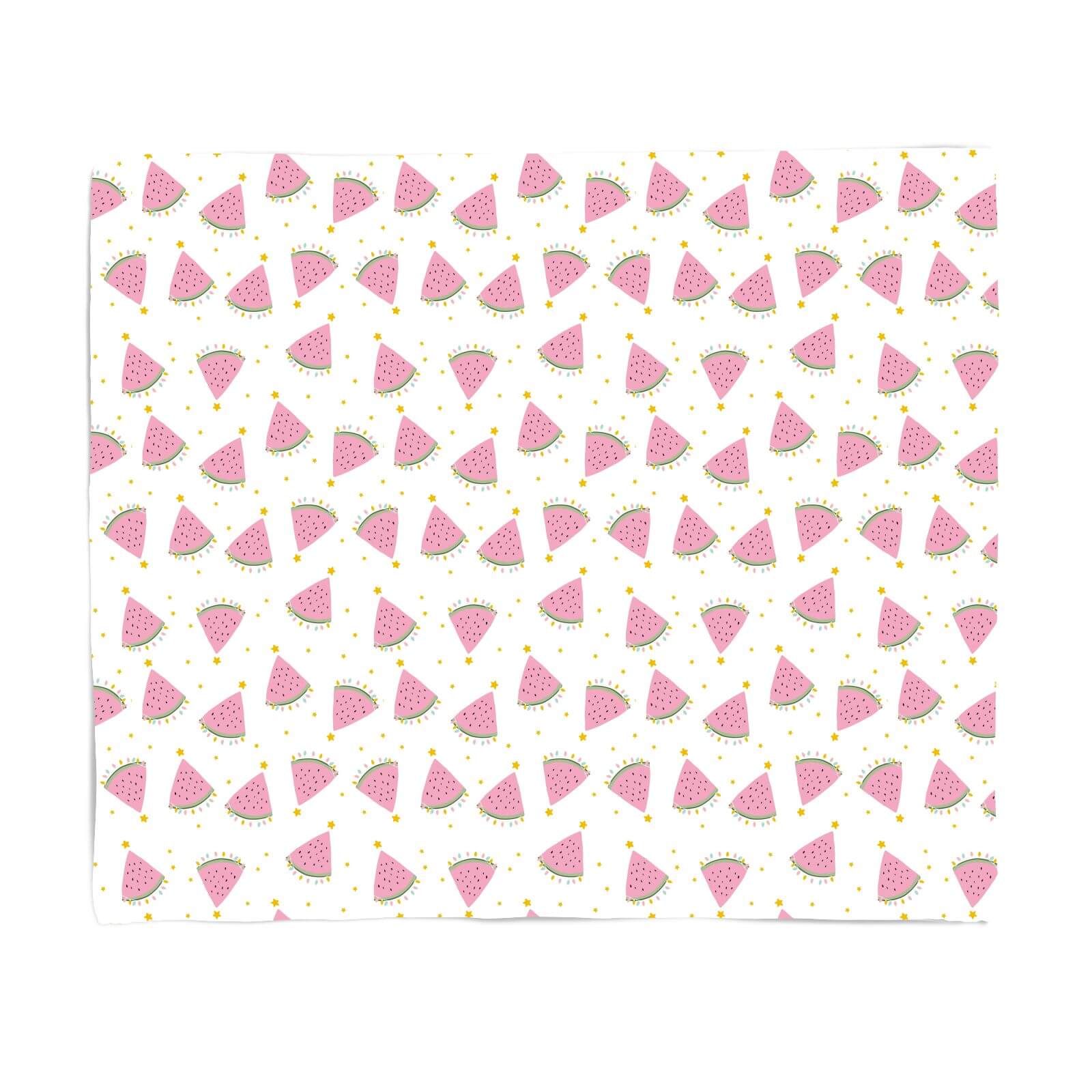 Christmas Watermelon Fleece Blanket