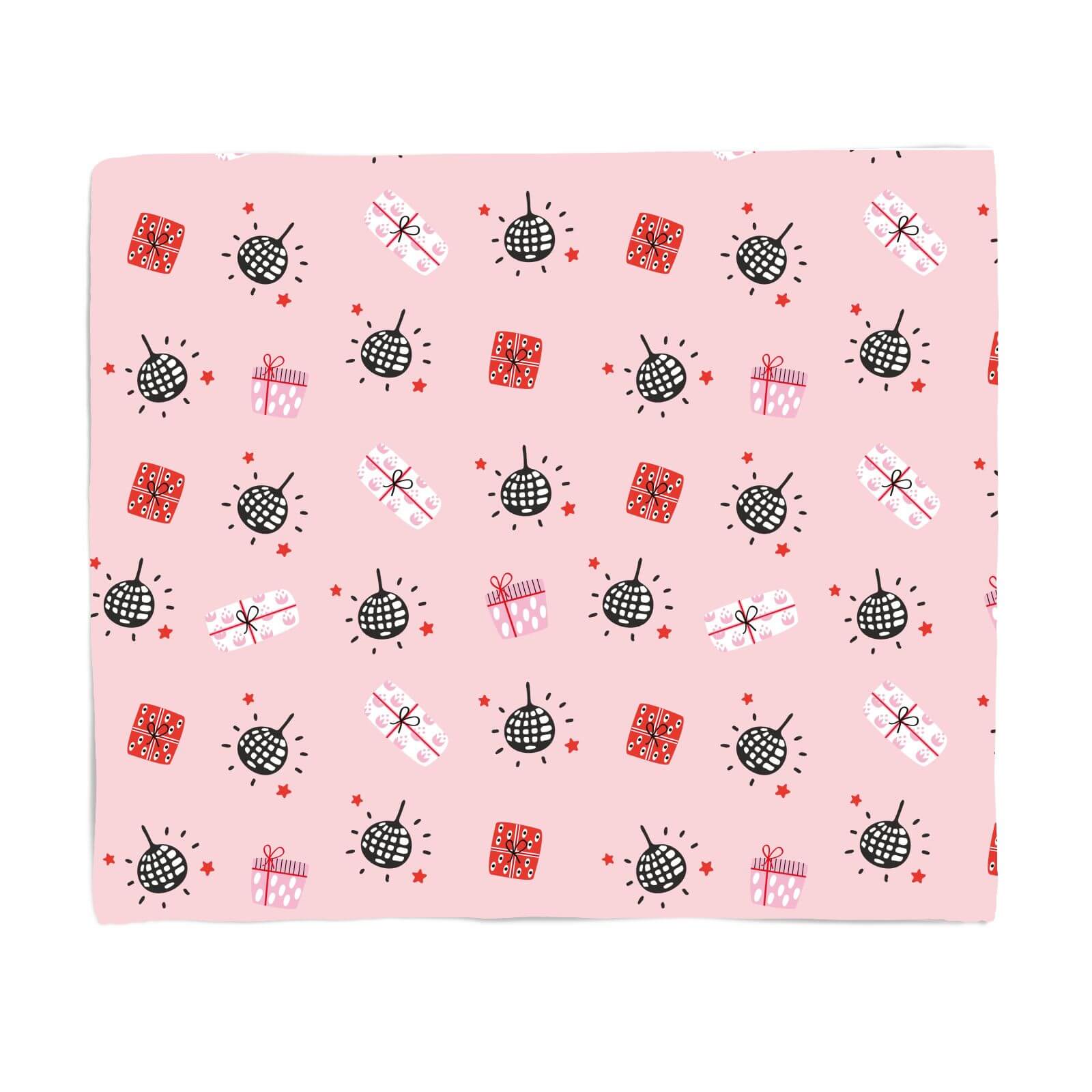 Christmas Disco Fleece Blanket