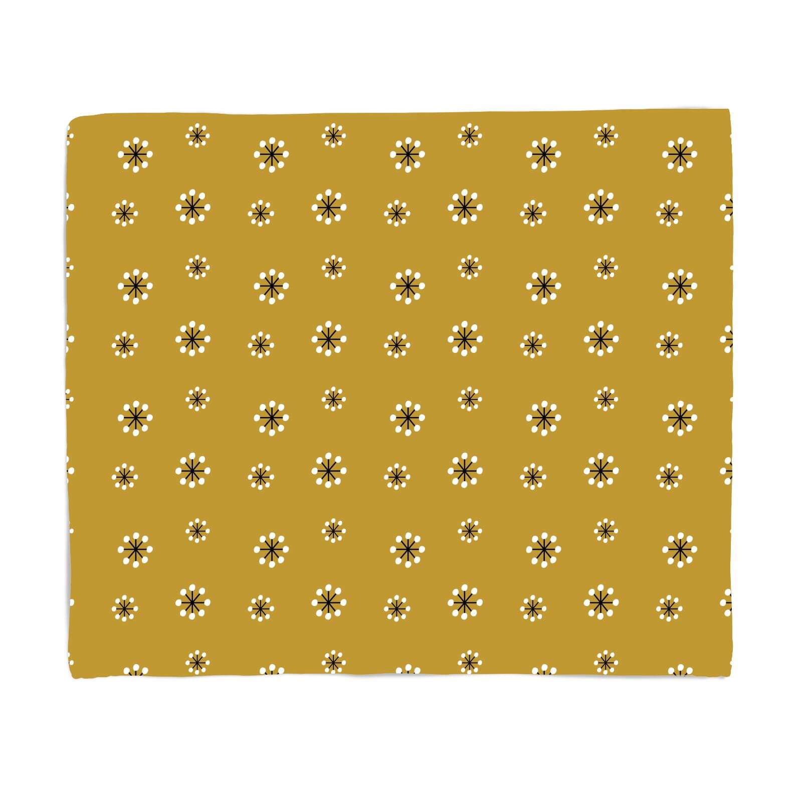 Snowflakes Fleece Blanket