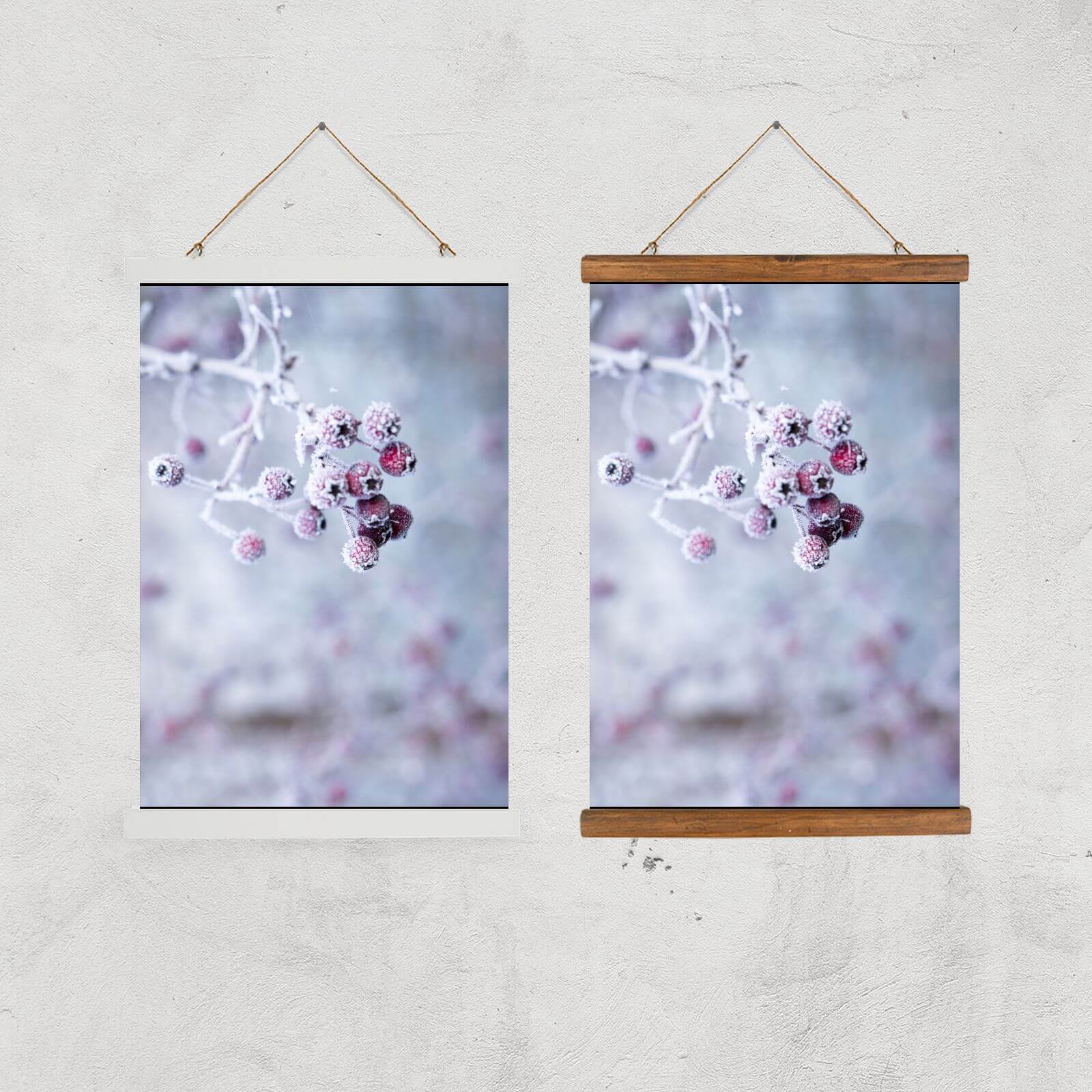 Winter Frost Giclee Art Print - A2 - Black Frame