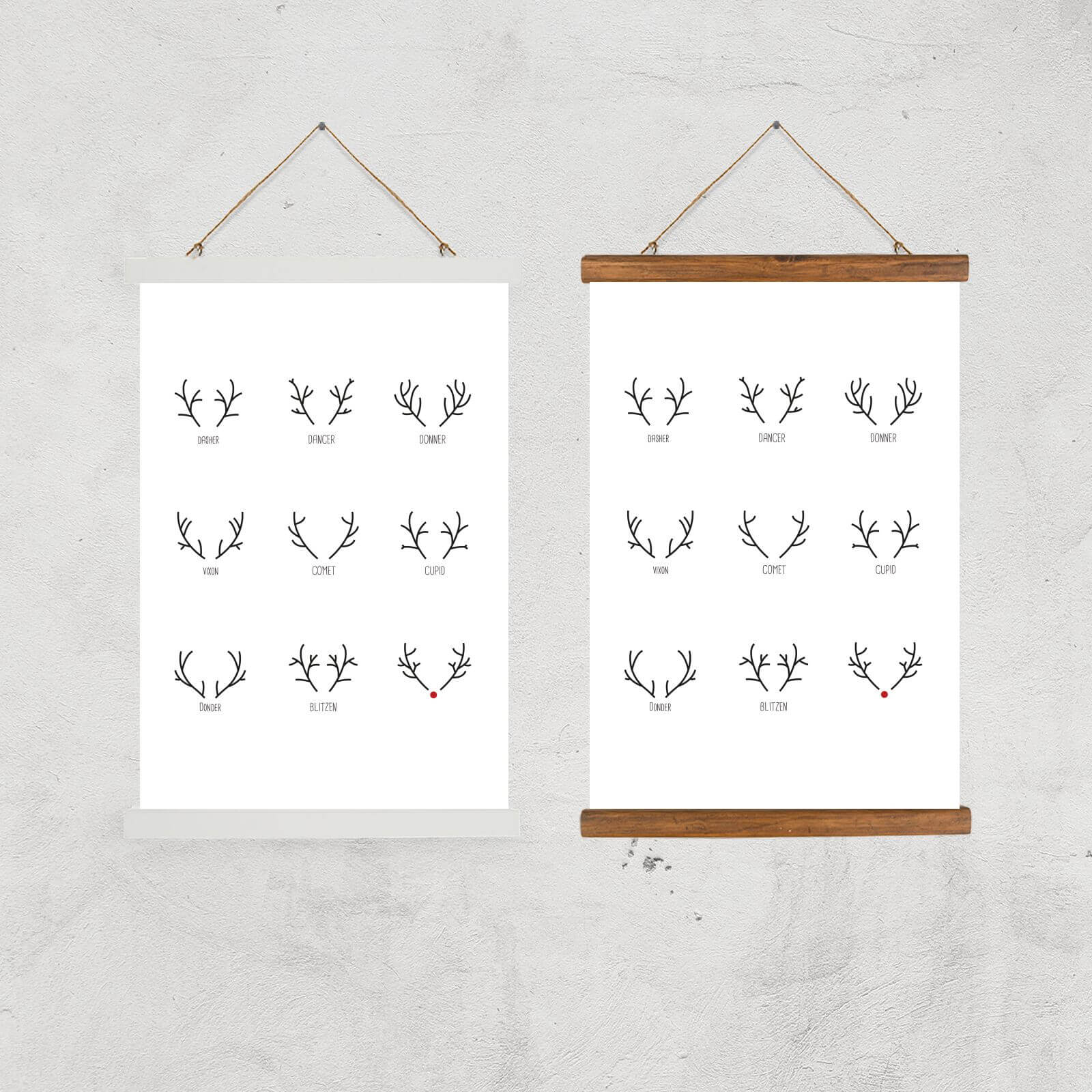 Antlers Giclee Art Print - A2 - Print Only