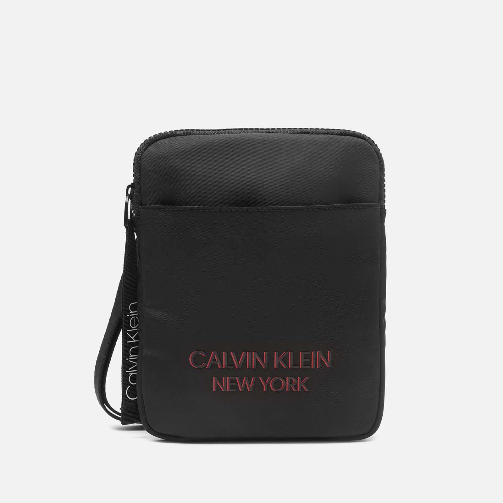 Calvin Klein Men's Flat Pack NY Shoulder Bag - CK Black