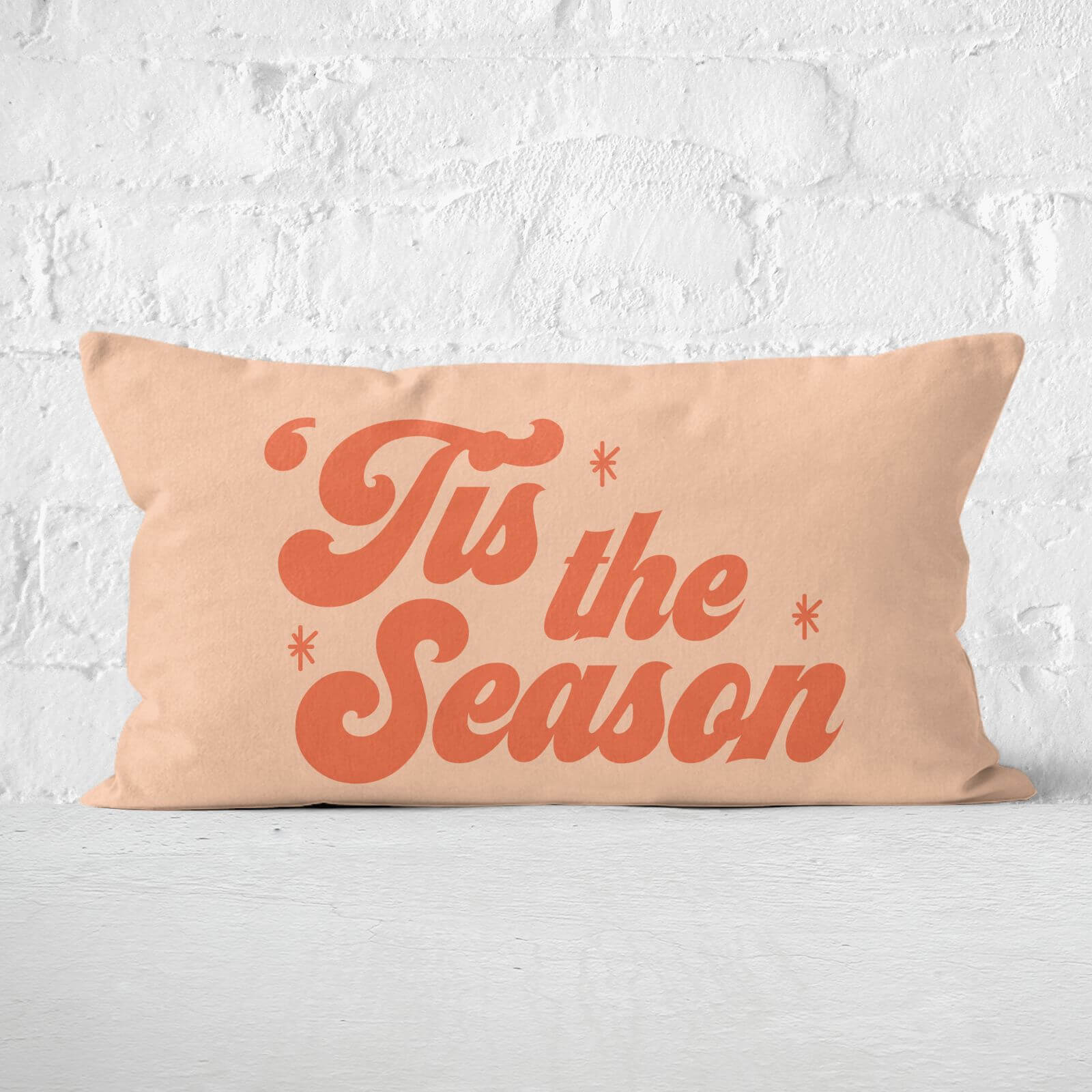 Tis The Season Rectangular Cushion - 30x50cm - Soft Touch