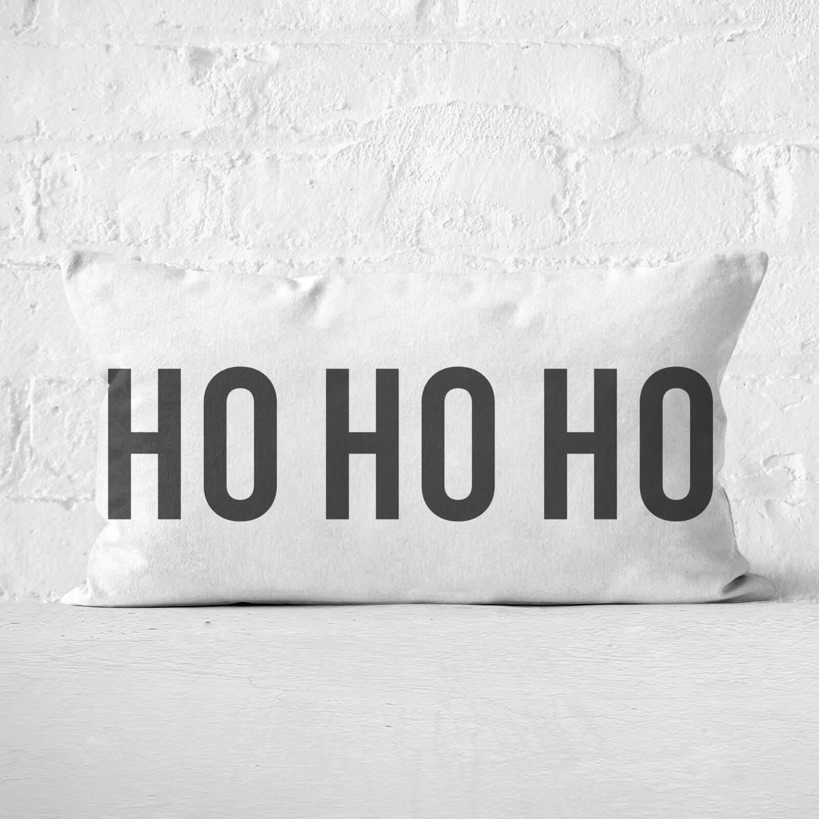 Ho Ho Ho Rectangular Cushion - 30x50cm - Soft Touch