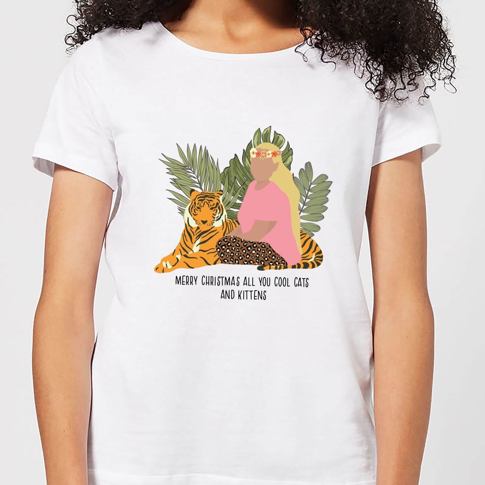 Merry Christmas All You Cool Cats And Kittens Women's T-Shirt - White - S - White