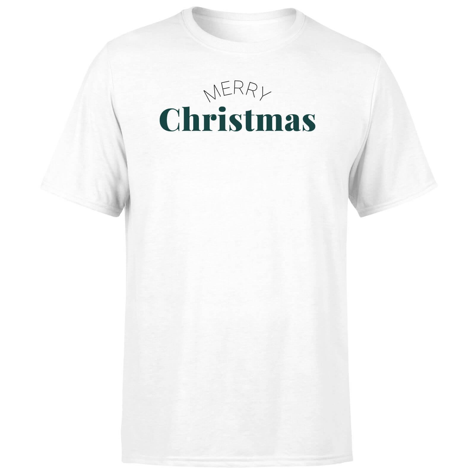 Merry Christmas Men's T-Shirt - White - XS - White