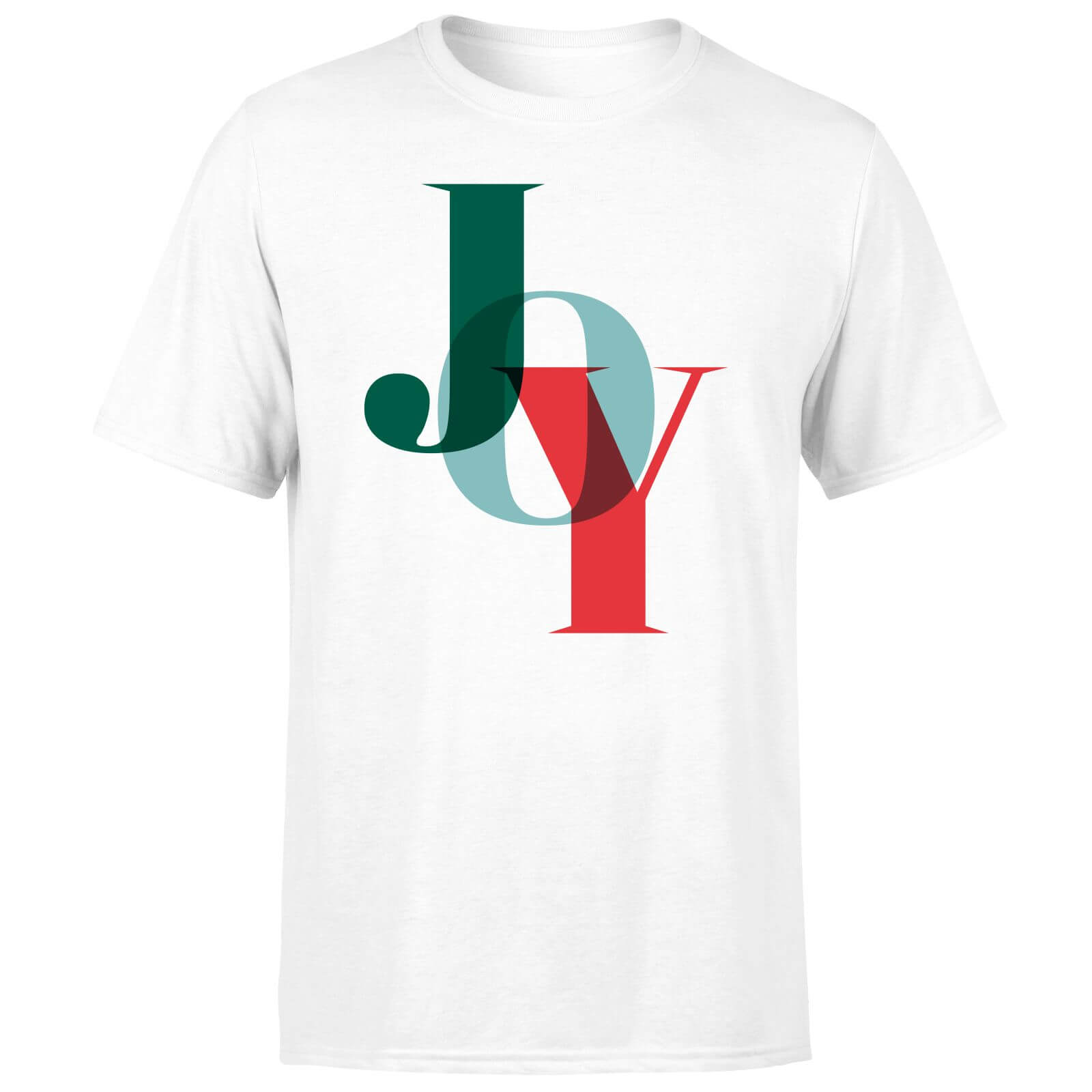 Graphical Joy Men's T-Shirt - White - XS - White