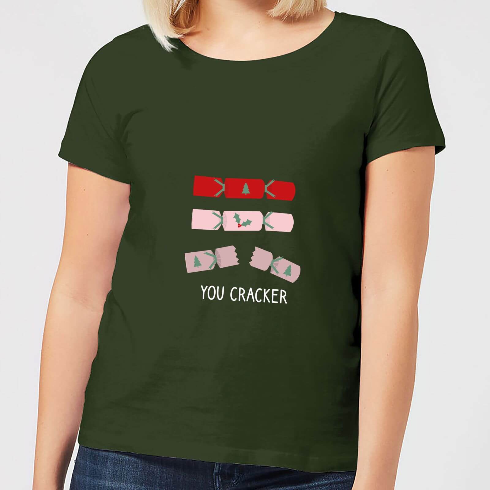 You Cracker Women's T-Shirt - Forest Green - XS - Forest Green
