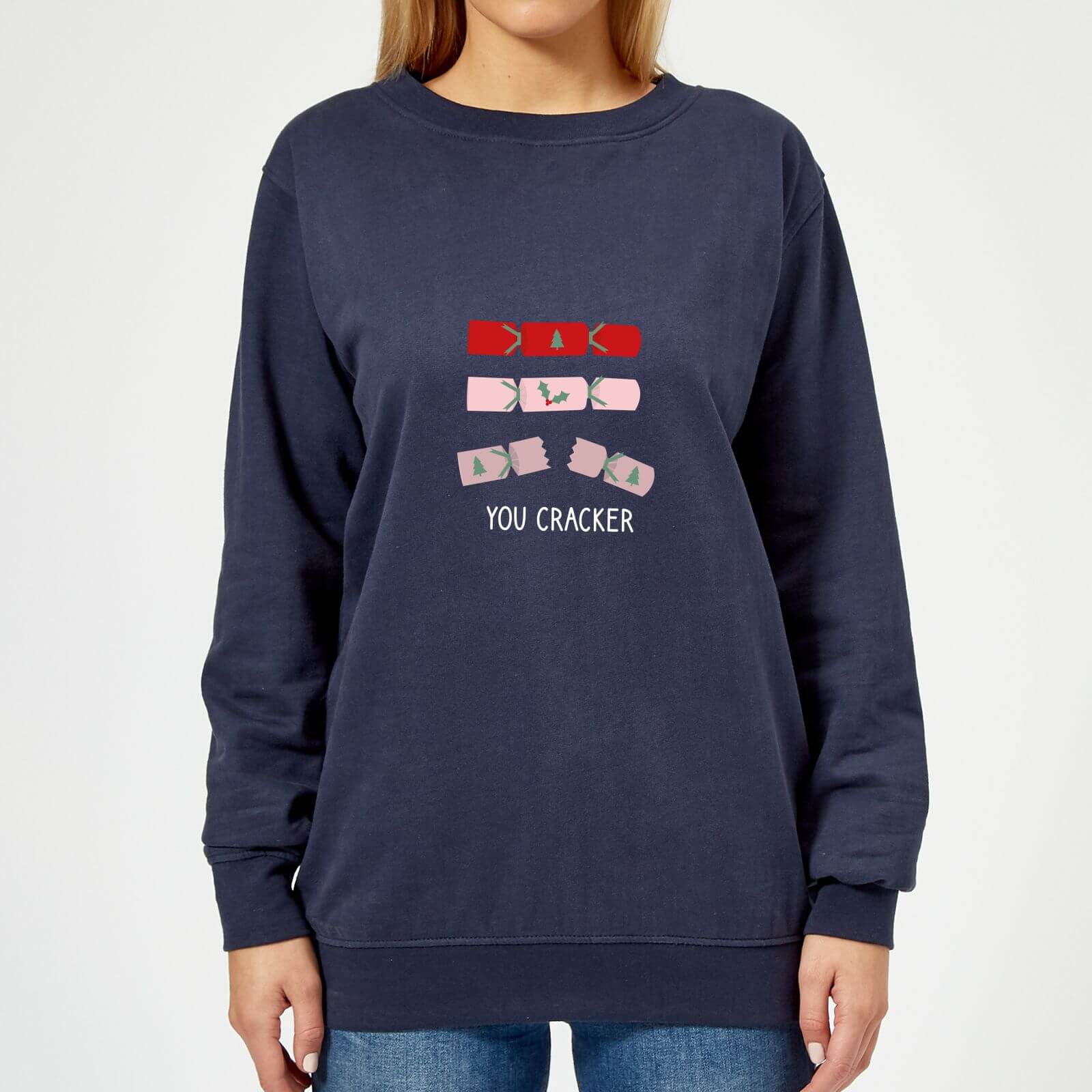 You Cracker Women's Sweatshirt - Navy - S - Navy