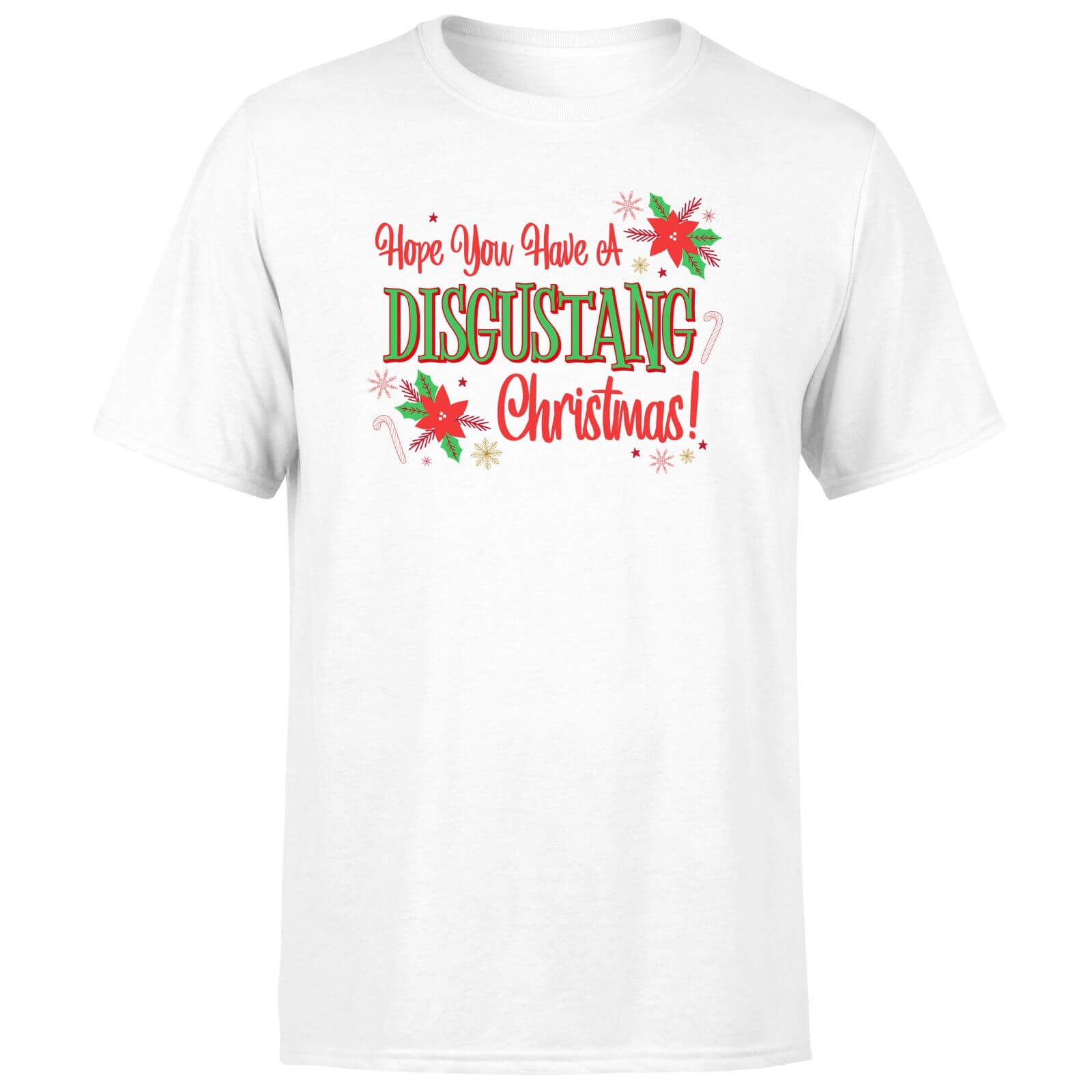 Hope You Have A Disgustang Christmas Festive Men's T-Shirt - White - XS - White
