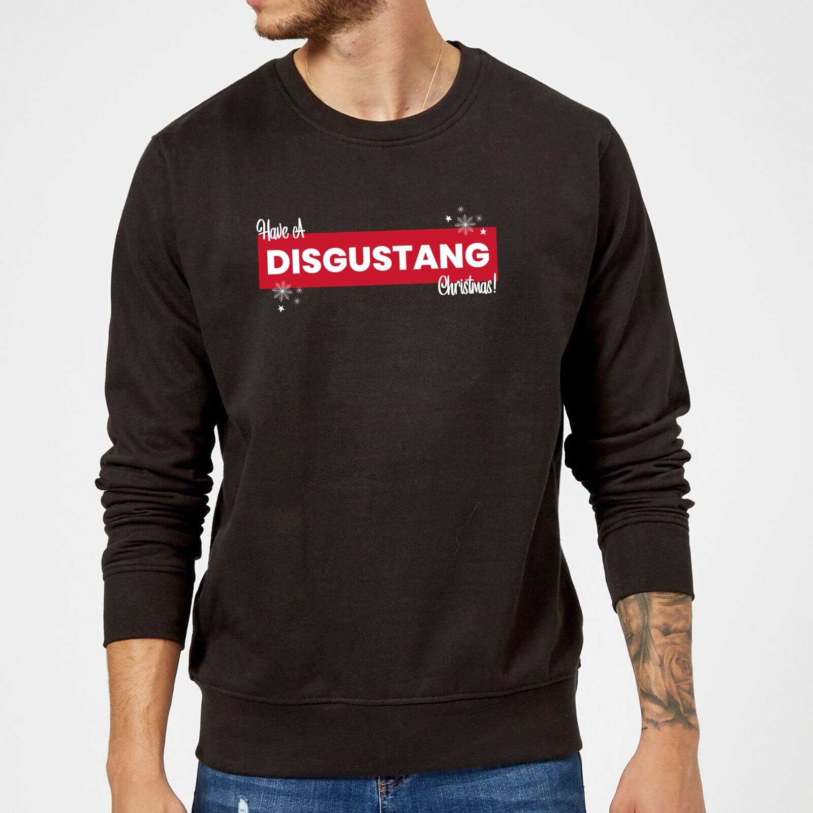 Have A Disgustang Christmas Sweatshirt - Black - S - Black