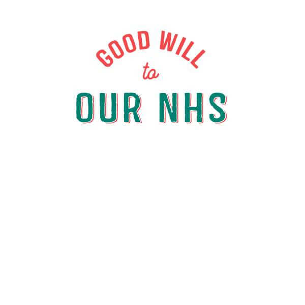 Good Will To Our NHS Sweatshirt - White - 3XL - White