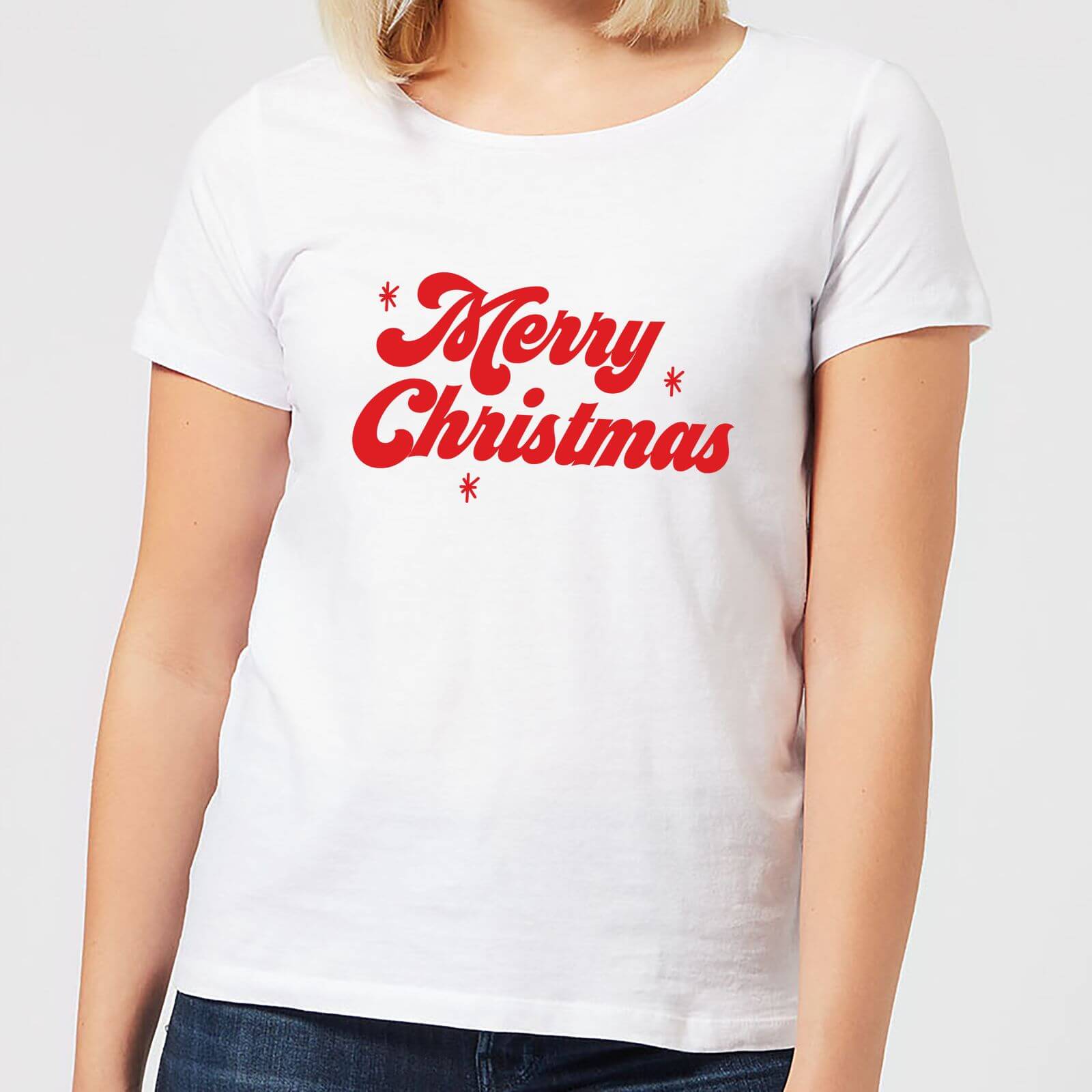 Merry Christmas Women's T-Shirt - White - XS - White