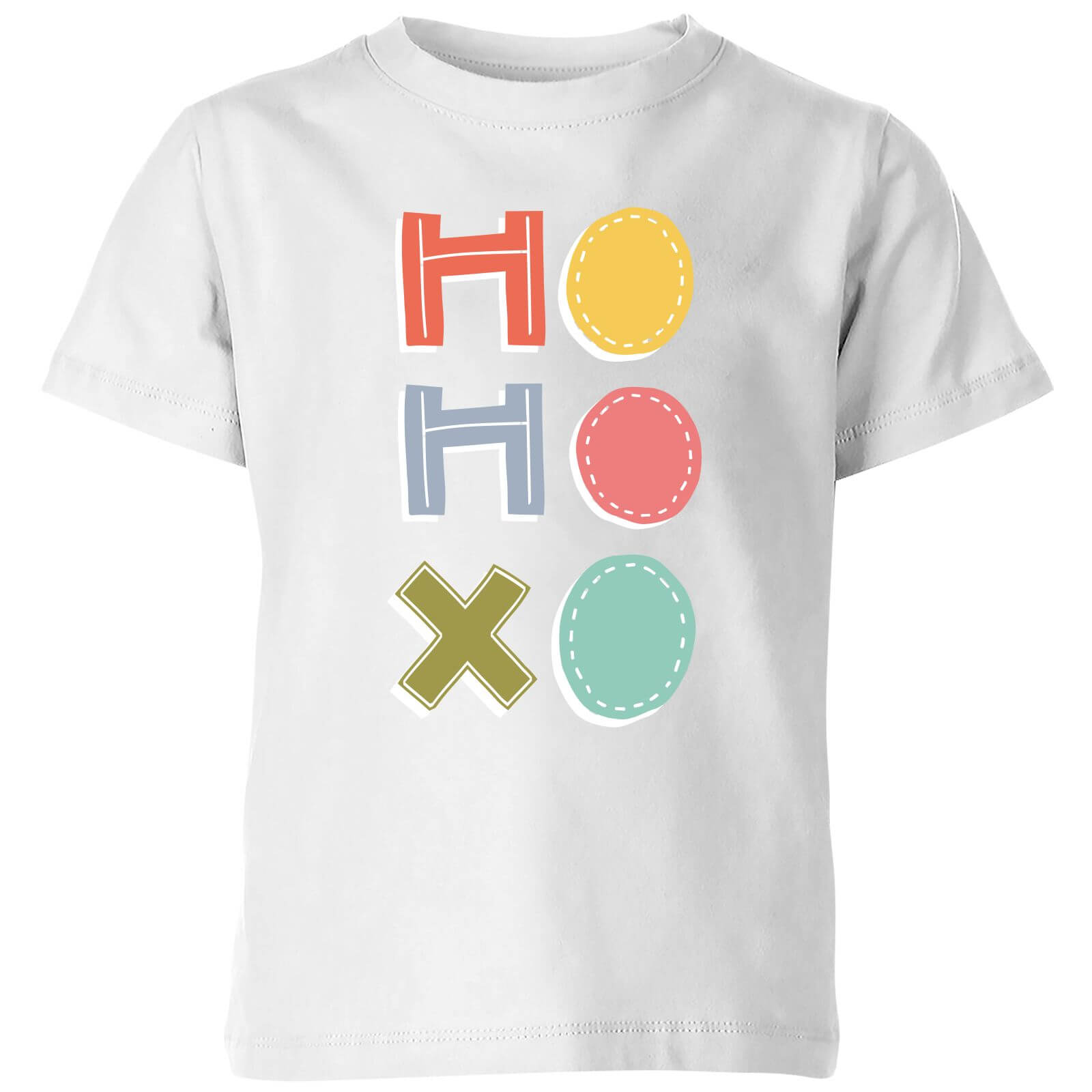 Ho Ho Xo Kids' T-Shirt - White - 3-4 Years - White