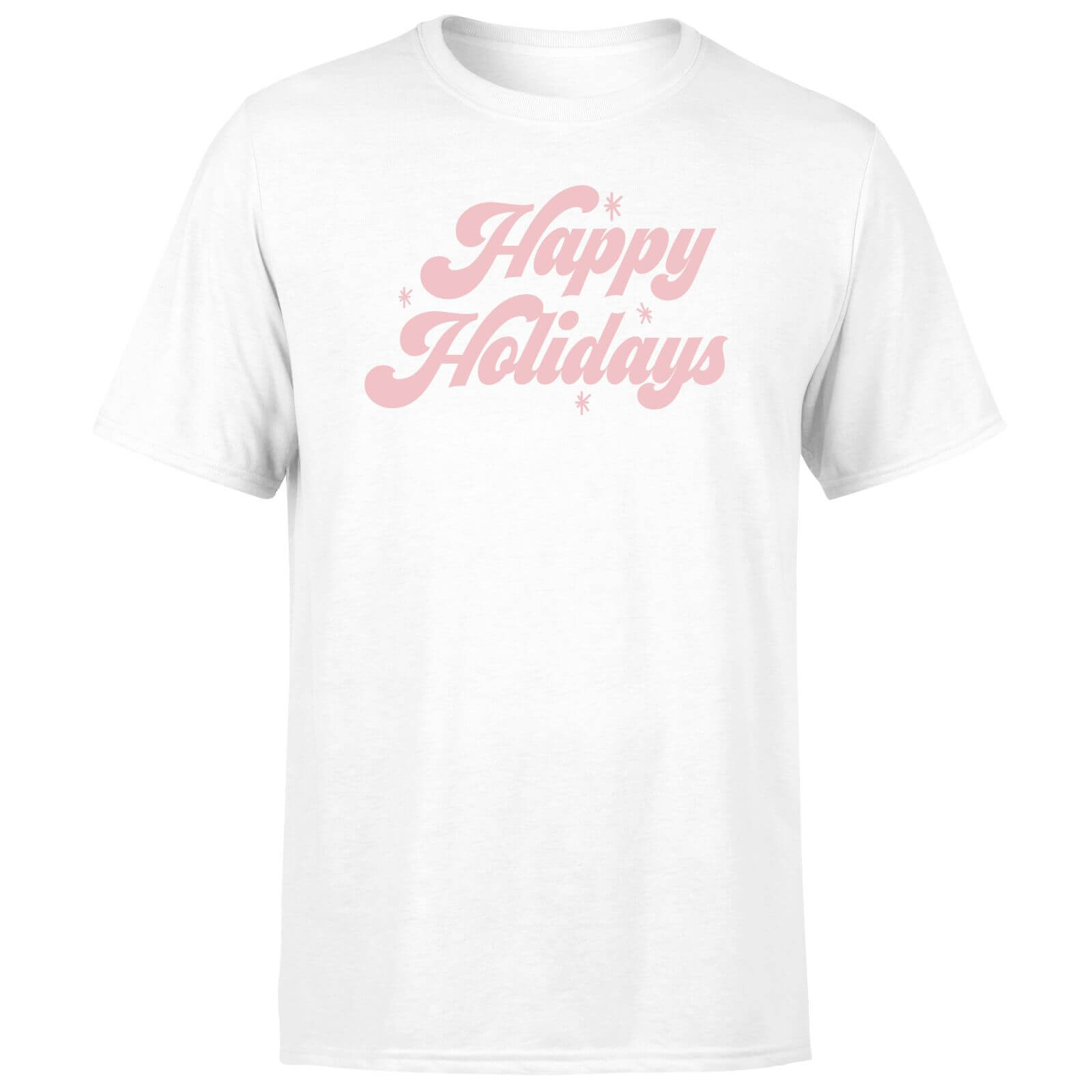 Happy Holidays Men's T-Shirt - White - XS - White