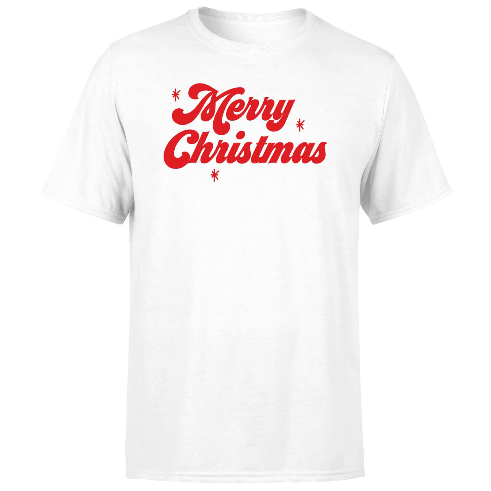 Merry Christmas Men's T-Shirt - White - XS - White