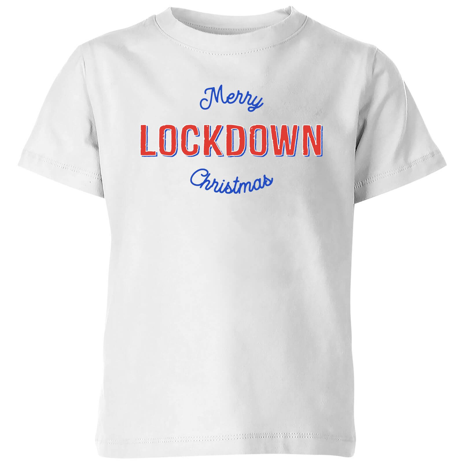 Merry Lockdown Christmas Kids' T-Shirt - White - 3-4 Years - White