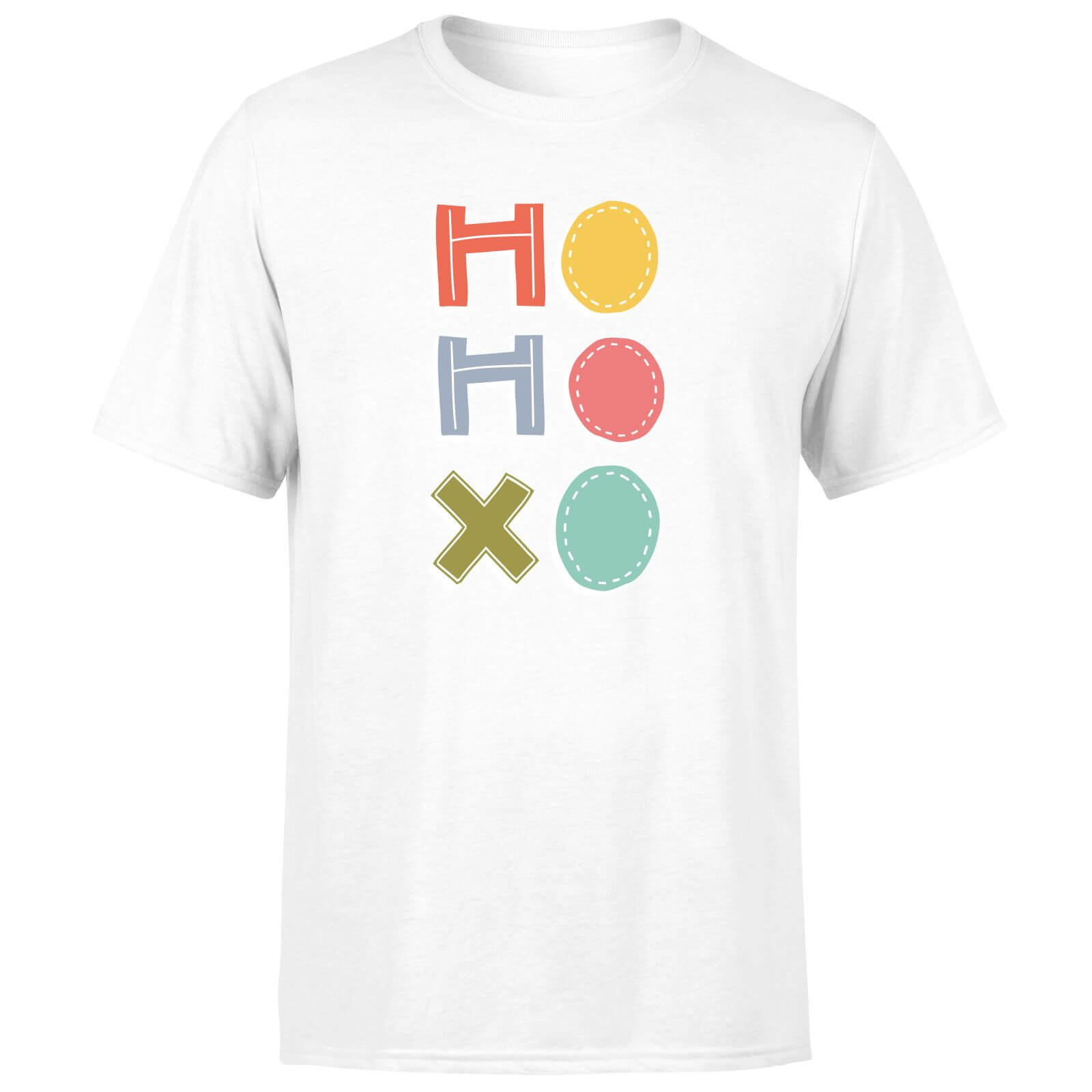 Ho Ho Xo Men's T-Shirt - White - XS - White