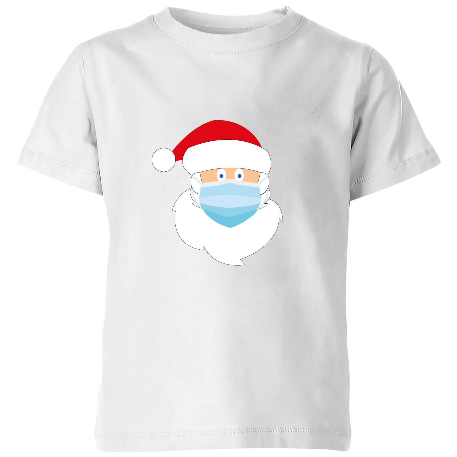 Covid Santa Kids' T-Shirt - White - 3-4 Years - White