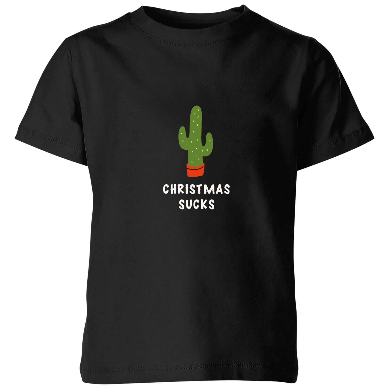 Christmas Sucks Kids' T-Shirt - Black - 3-4 Years - Black