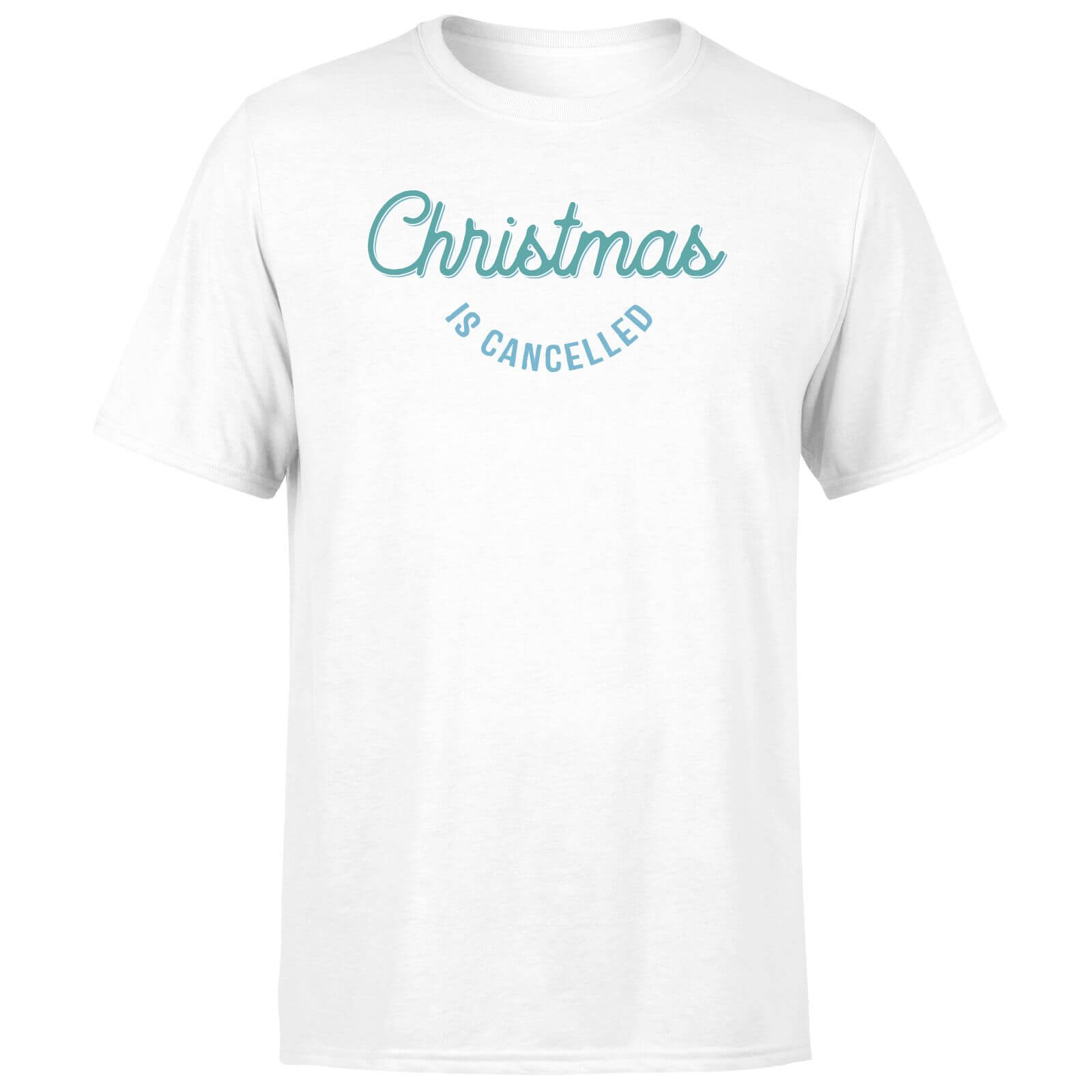 Christmas Is Cancelled Men's T-Shirt - White - XS - White
